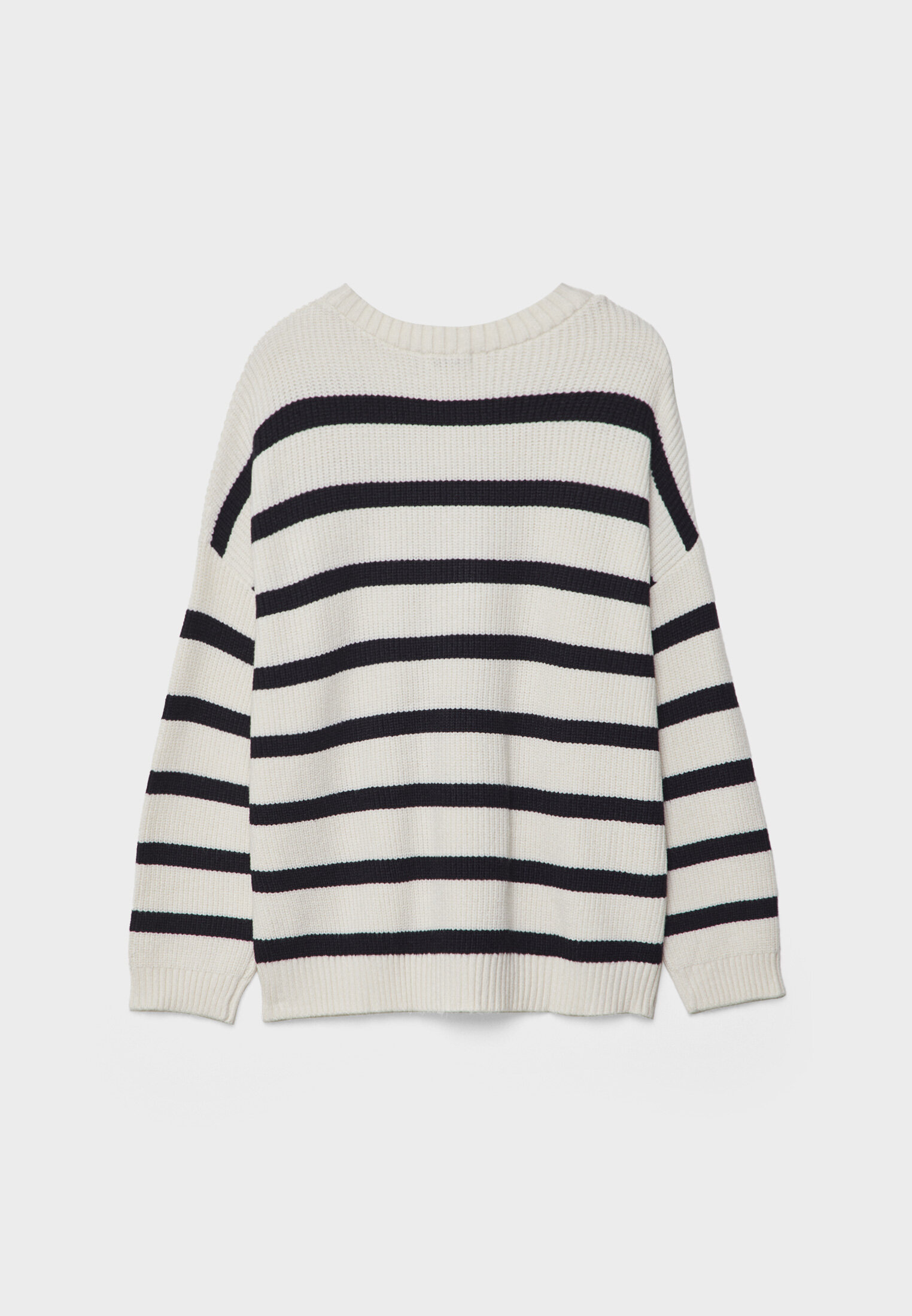 Striped hot sale sweater women's