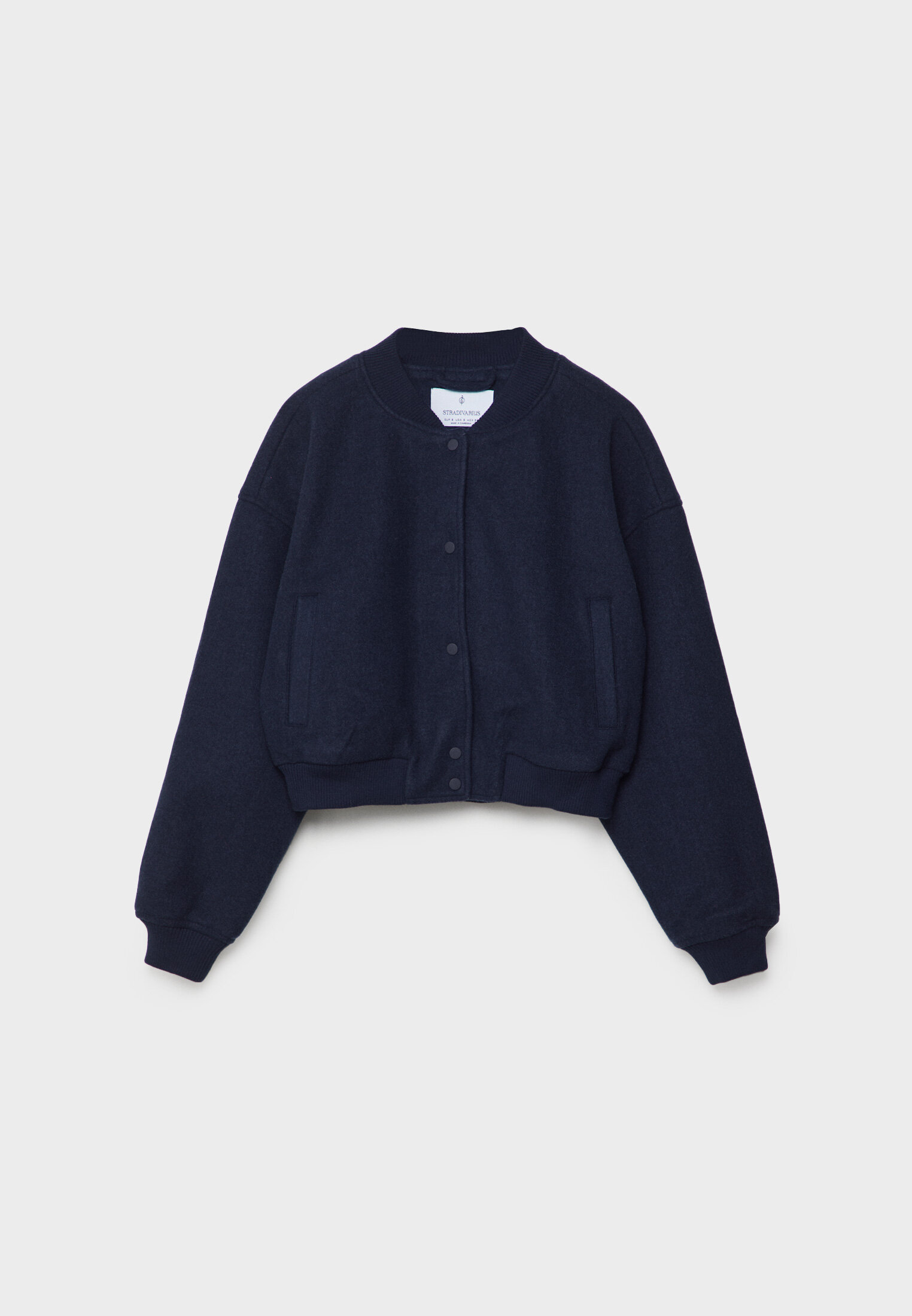 Bomber cropped outlet