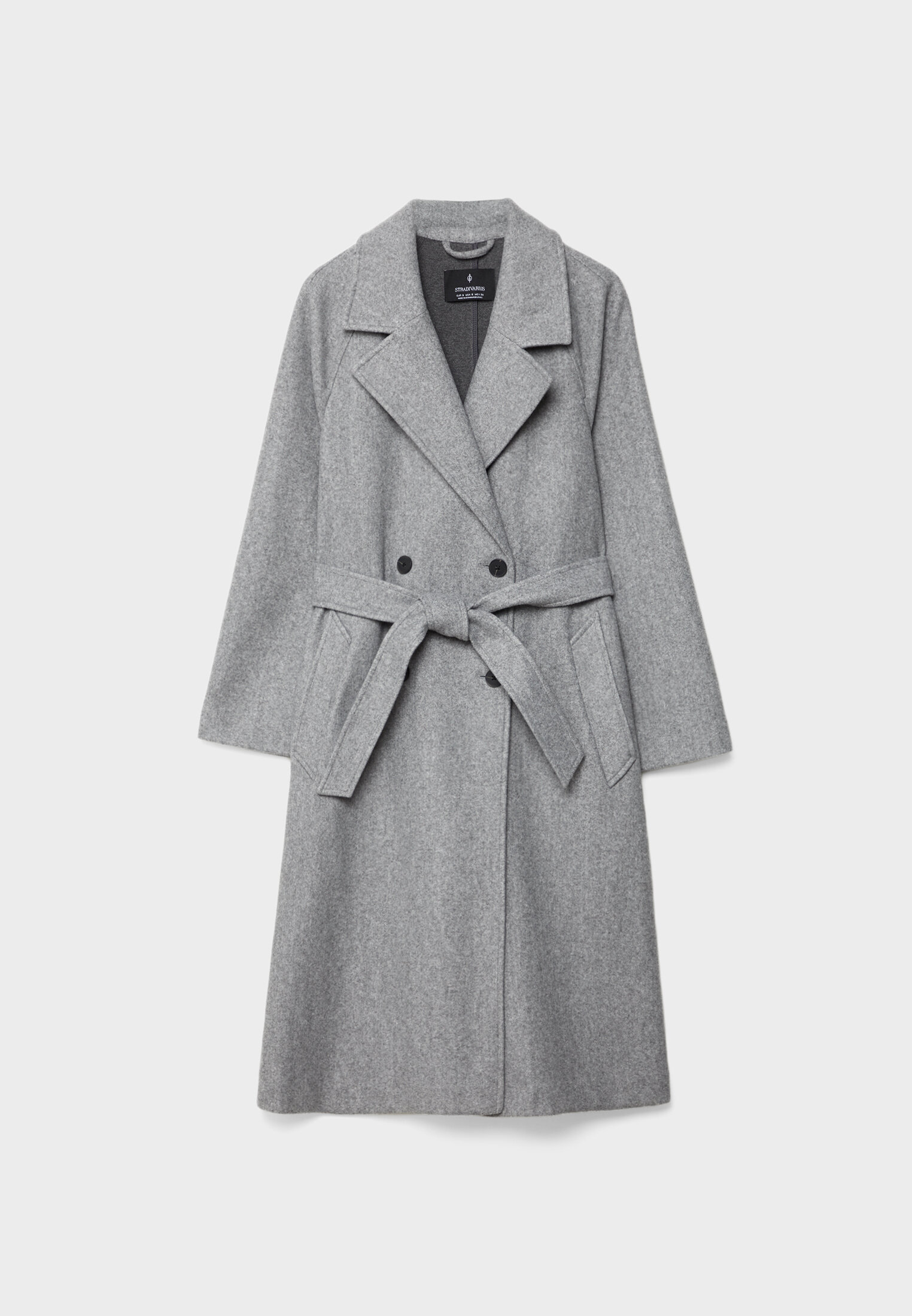 Stradivarius hotsell grey coat