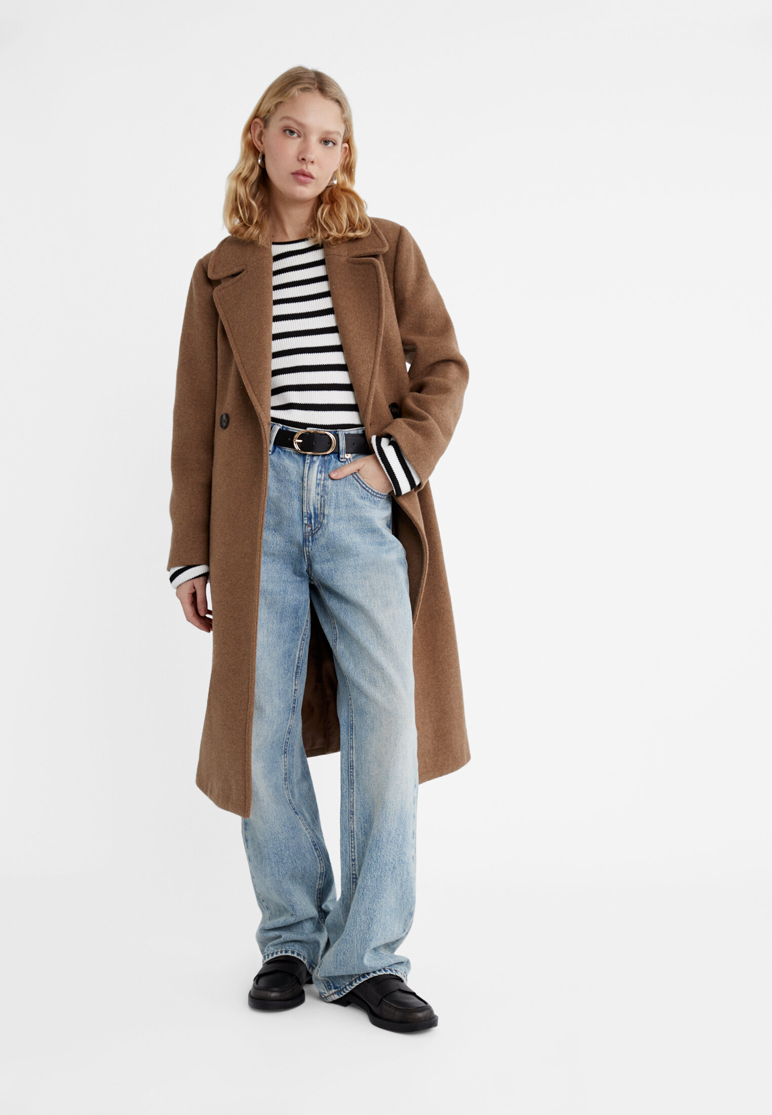 Stradivarius best sale manteau femme