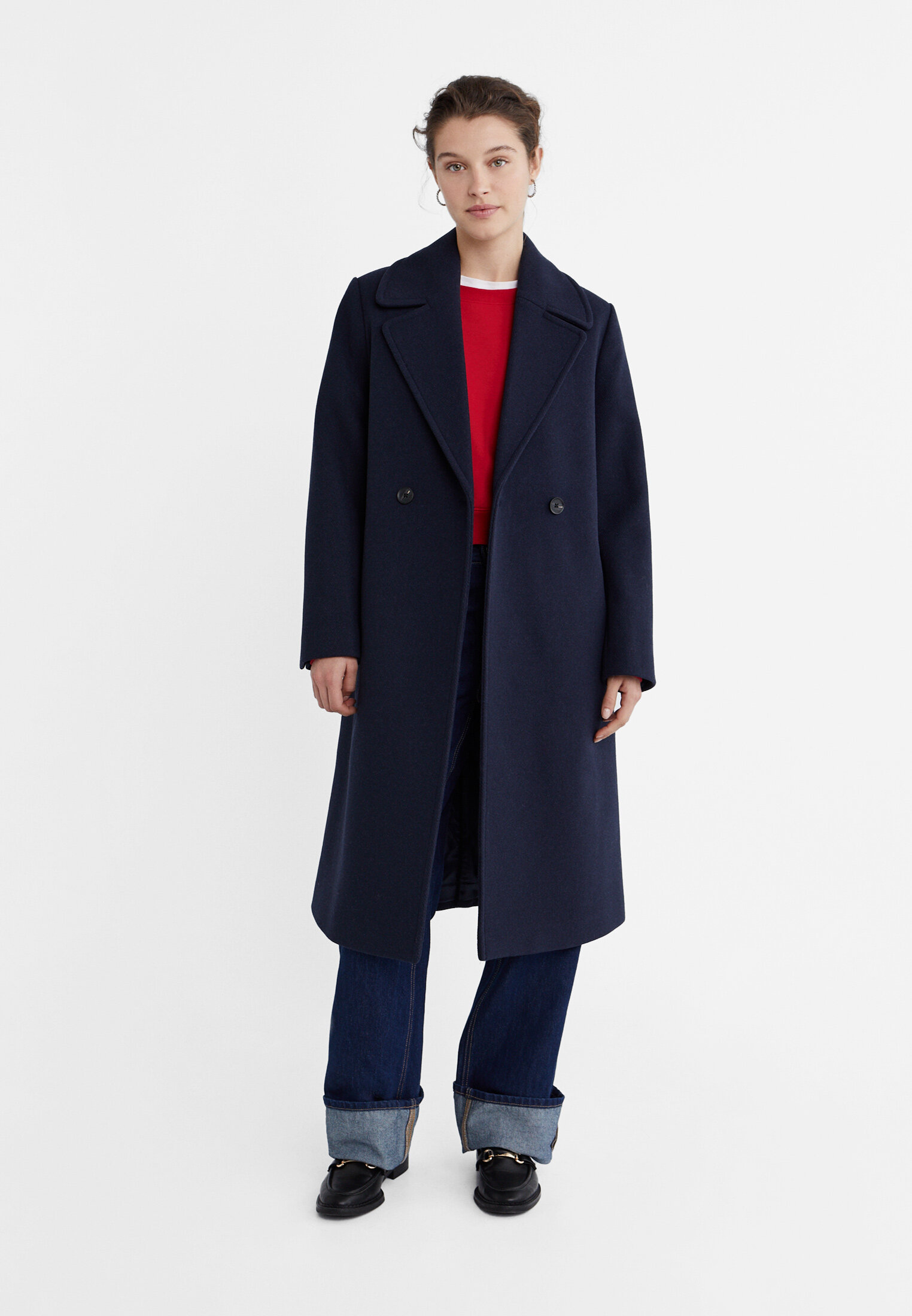 Stradivarius wool store coat