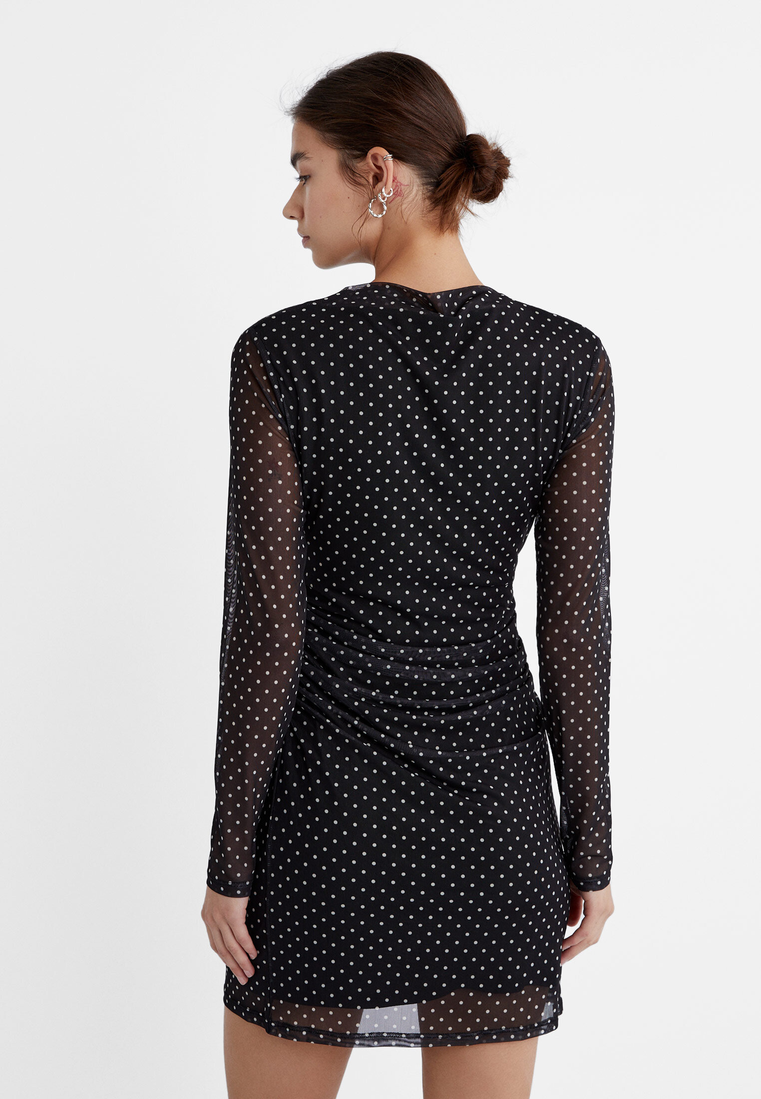 Dotted shop tulle dress