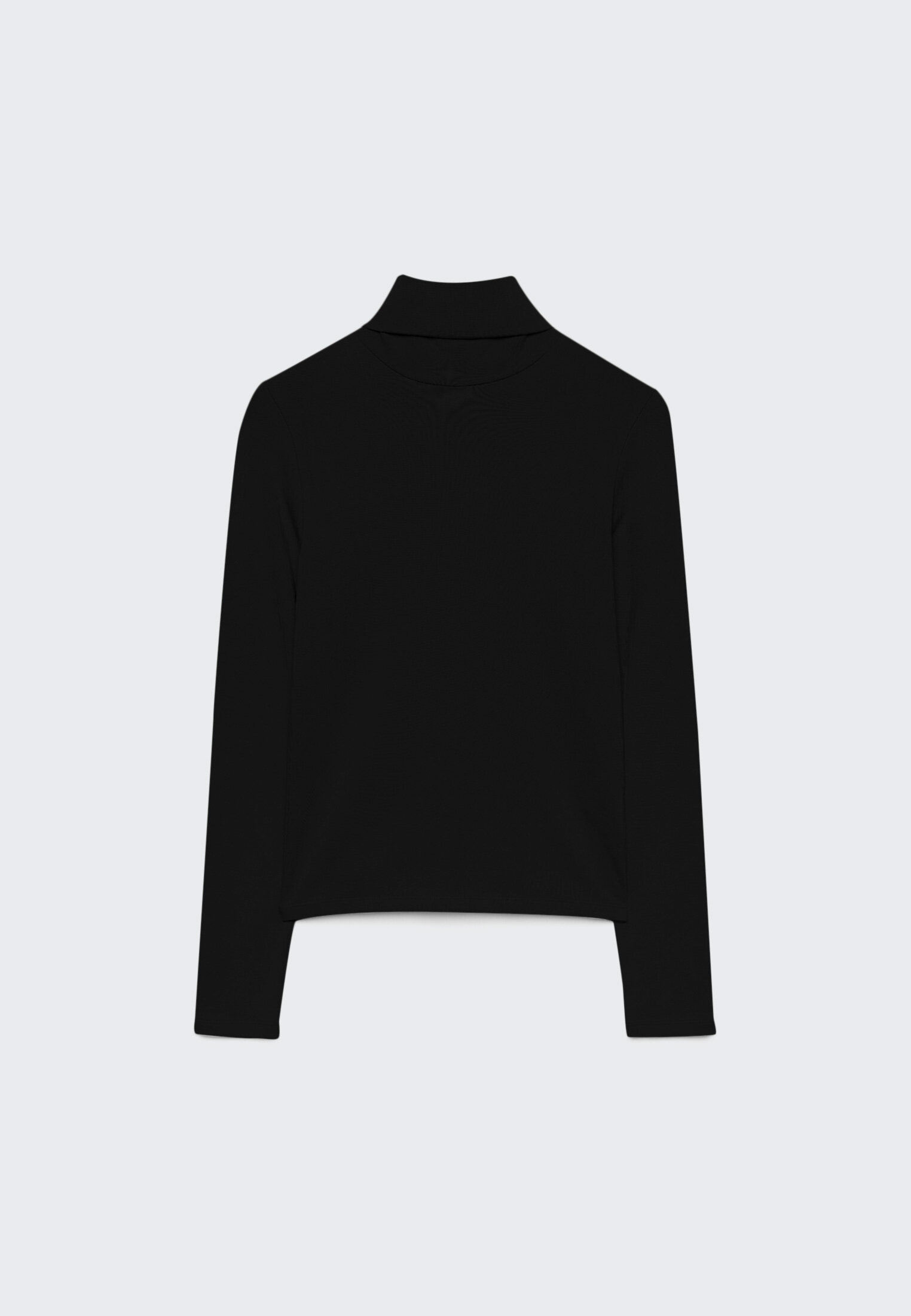 Long sleeve clearance cropped turtleneck