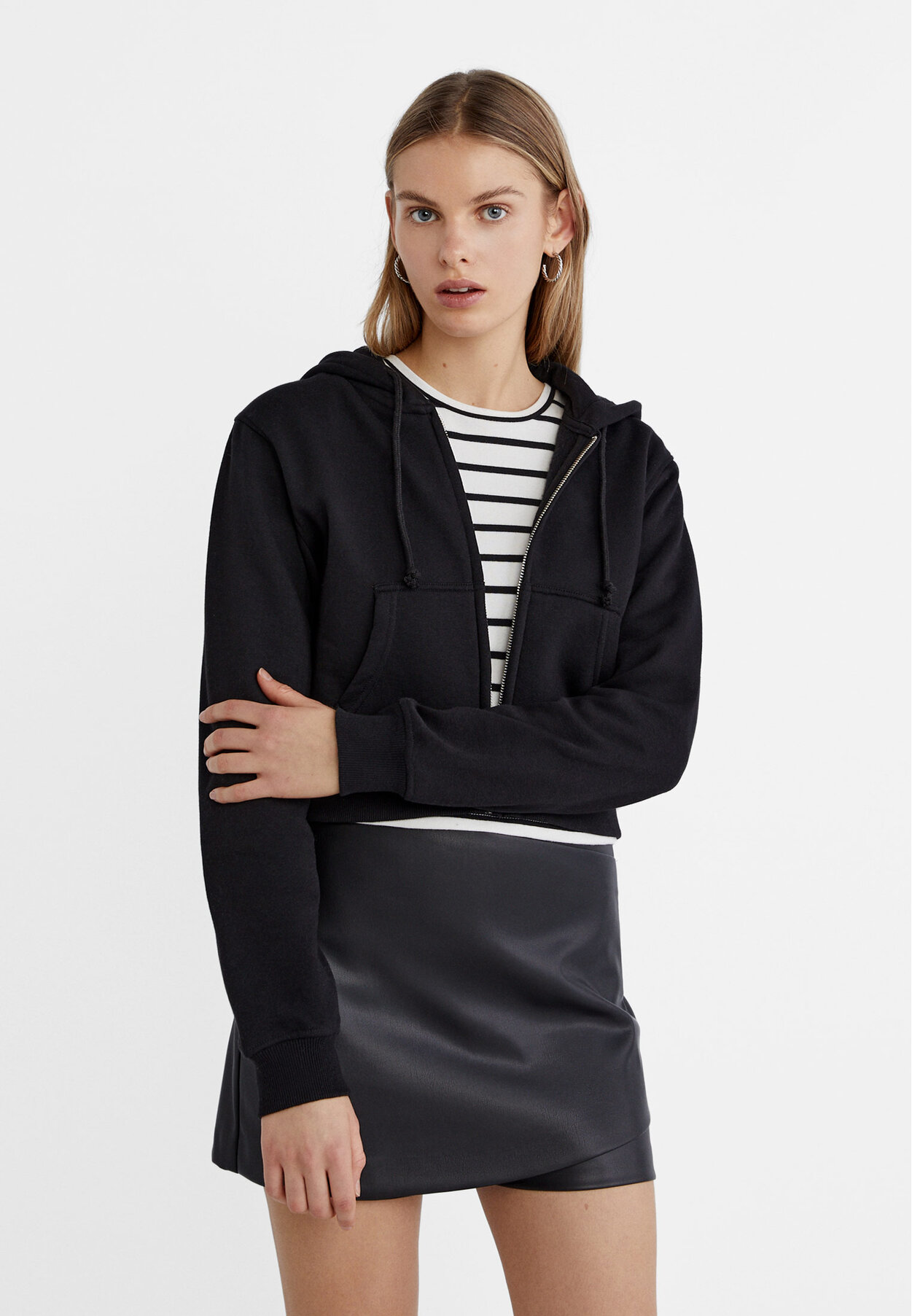 Vestido discount sudadera stradivarius