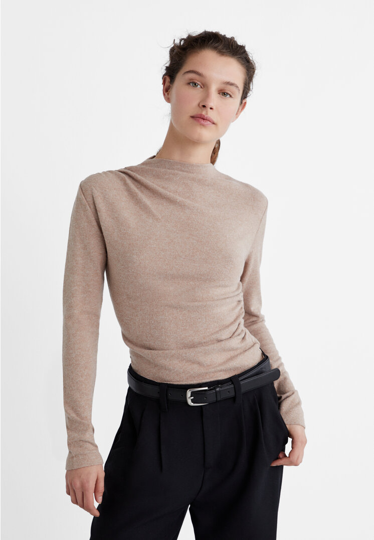 

Stradivarius Weiches Shirt Braun XL