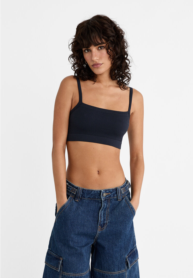 

Stradivarius Top bralette Morski XS