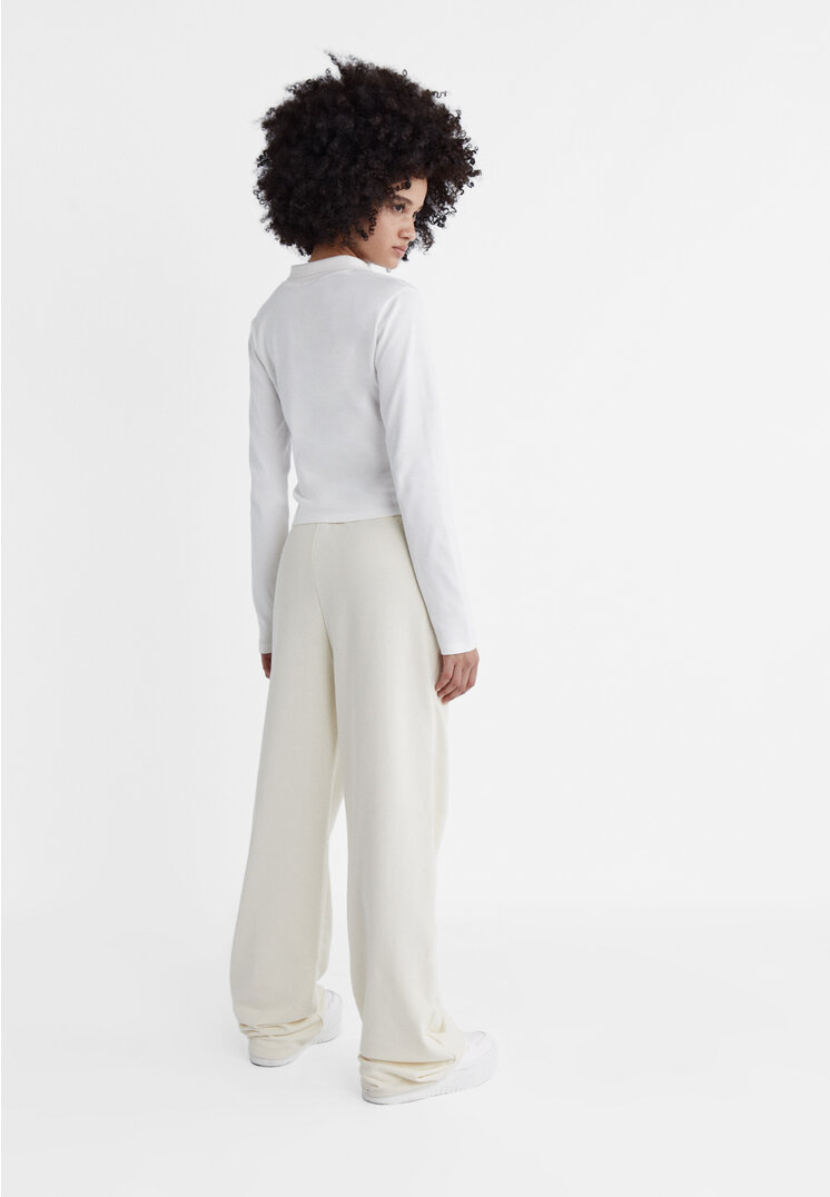 Loose Fit Drawstring Trousers