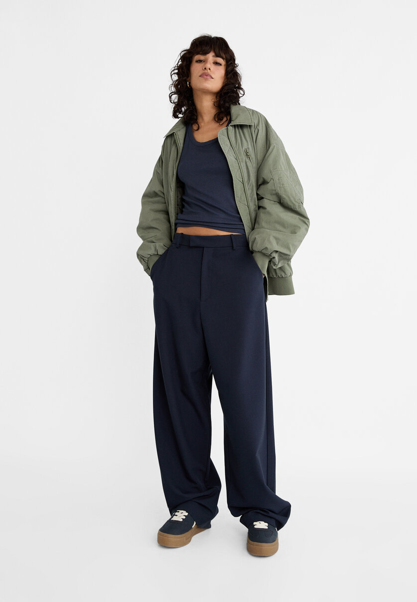 Smart baggy trousers
