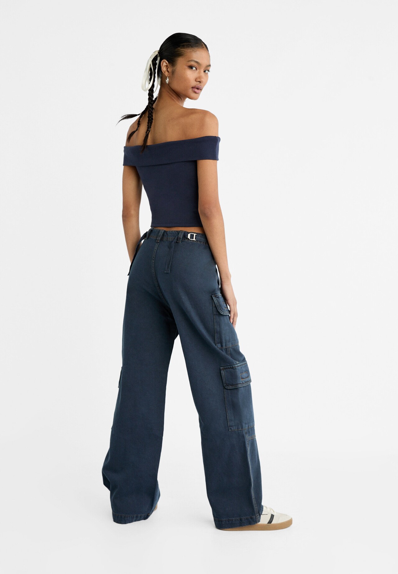 Cargo pocket trousers - Women's fashion