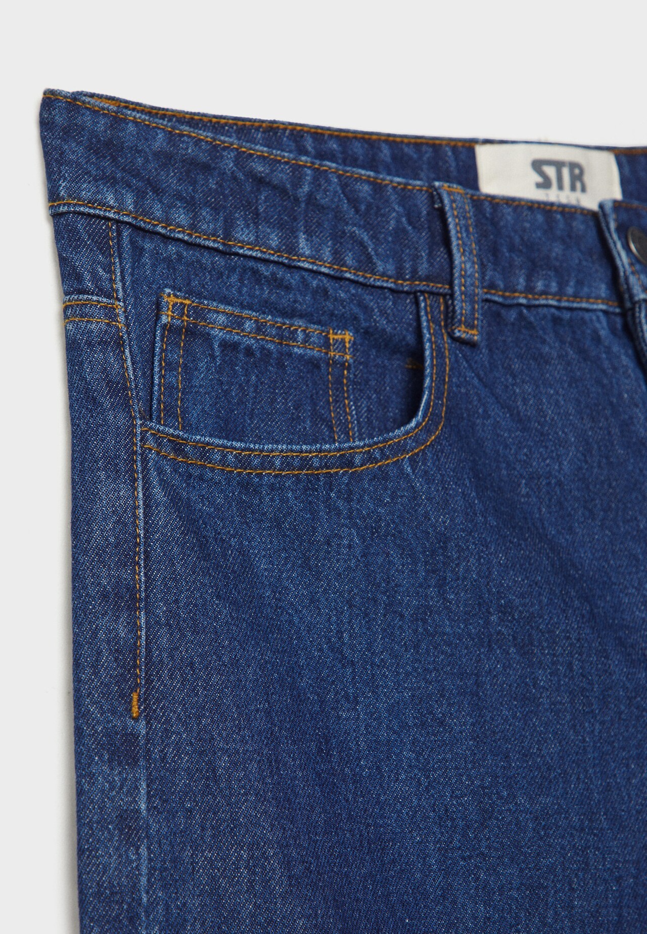 Stradivarius STR cargo jeans in blue
