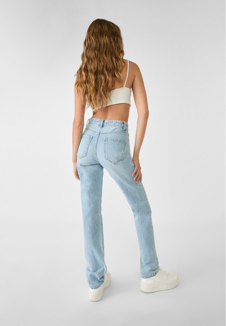 Stradivarius Straight fit jeans  Denim 16