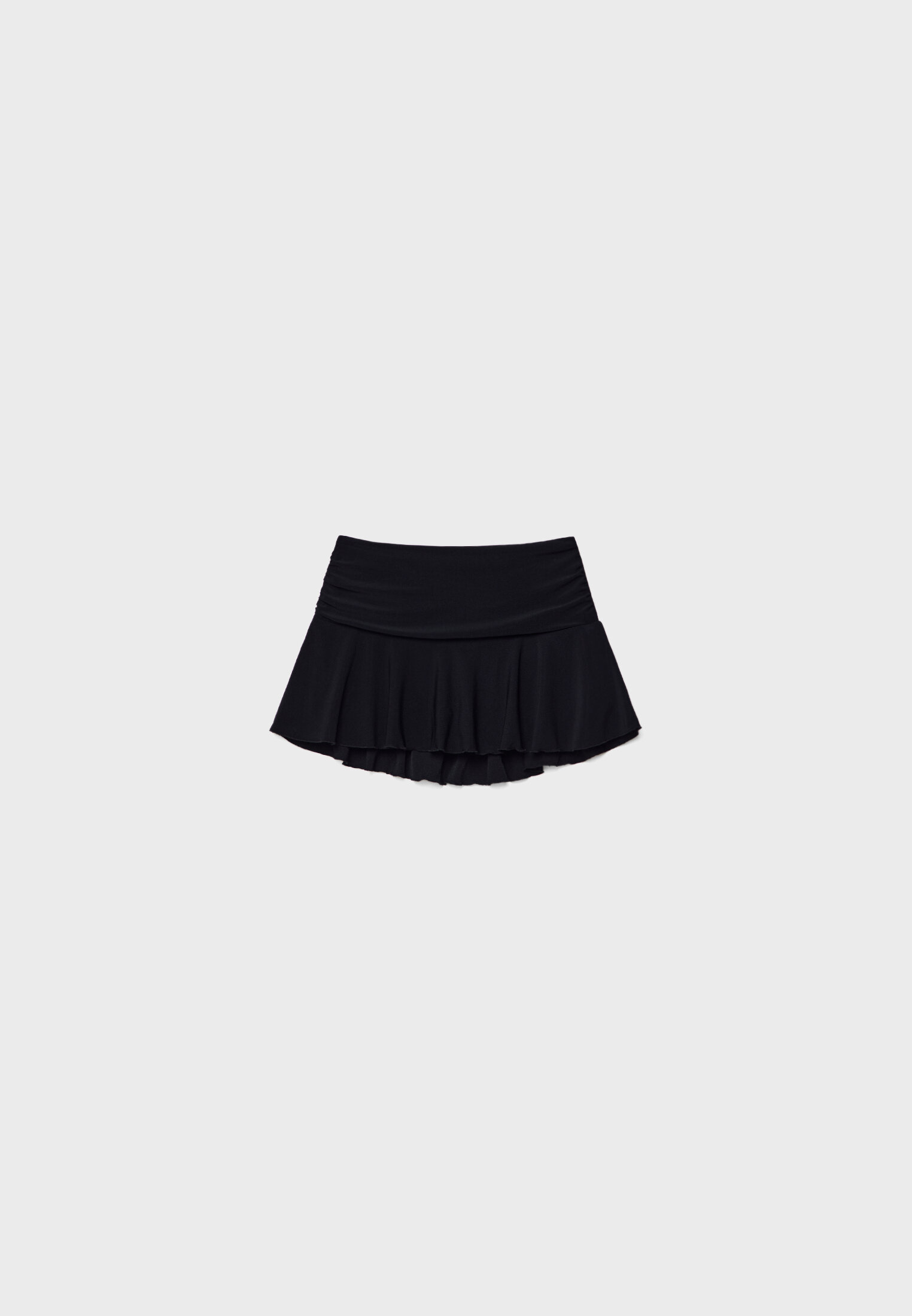 Flowing gathered skort - Women's fashion | Stradivarius United States