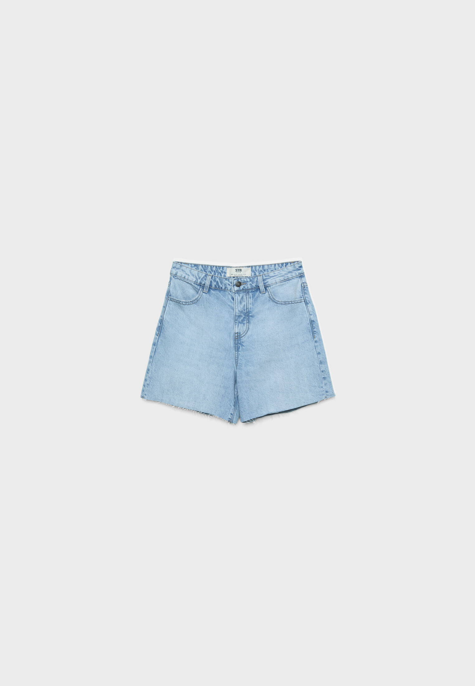 Frayed store bermuda shorts