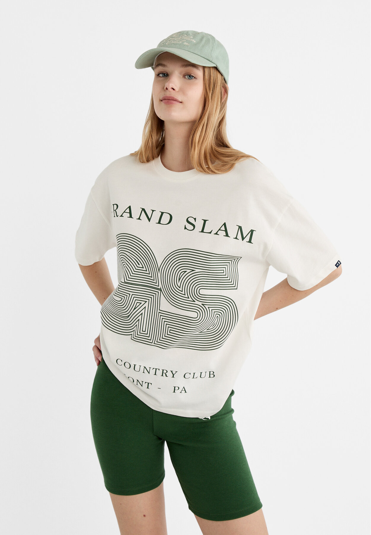 Camiseta oversize estampado Grand Slam