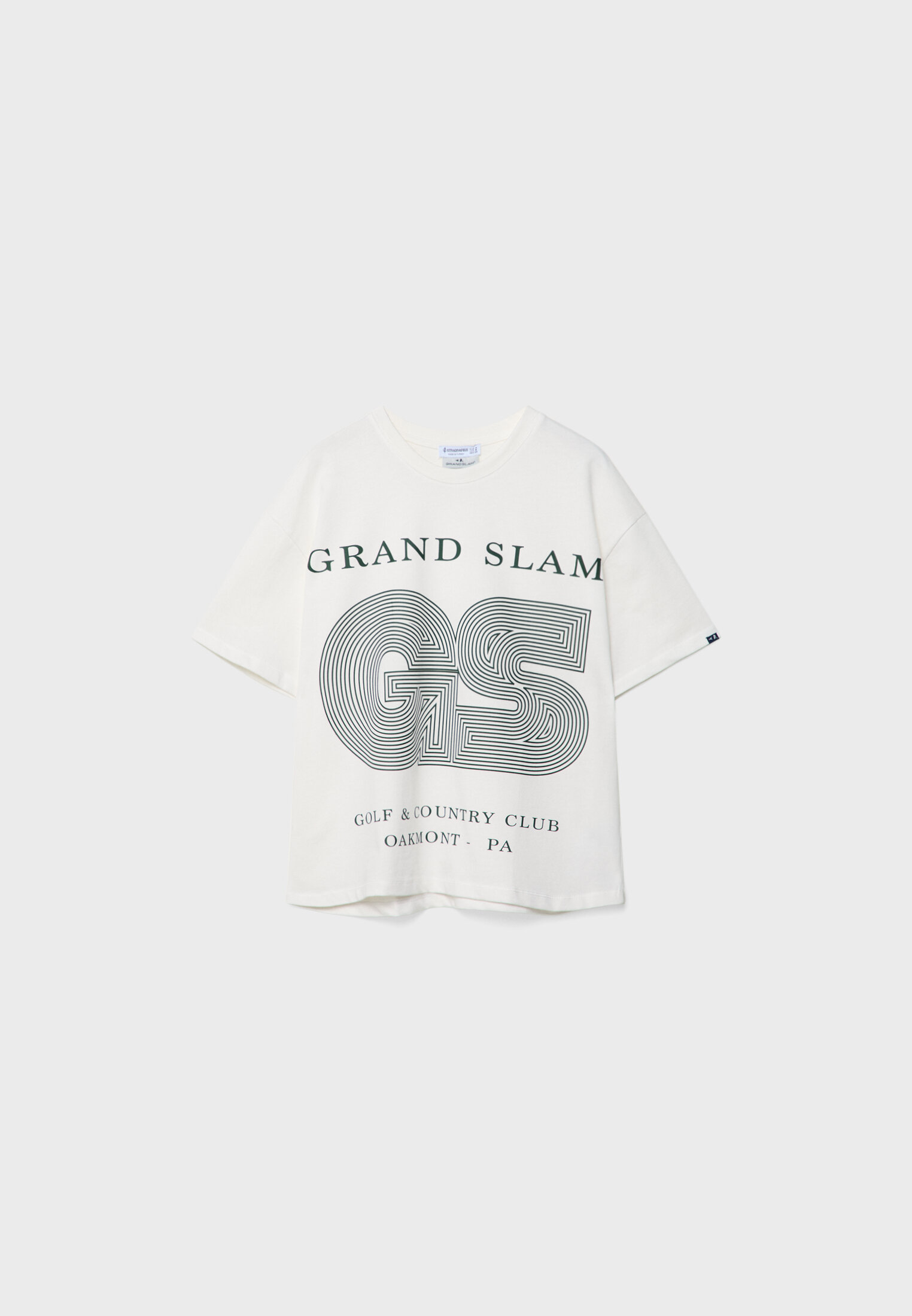 Oversize Grand Slam print T-shirt