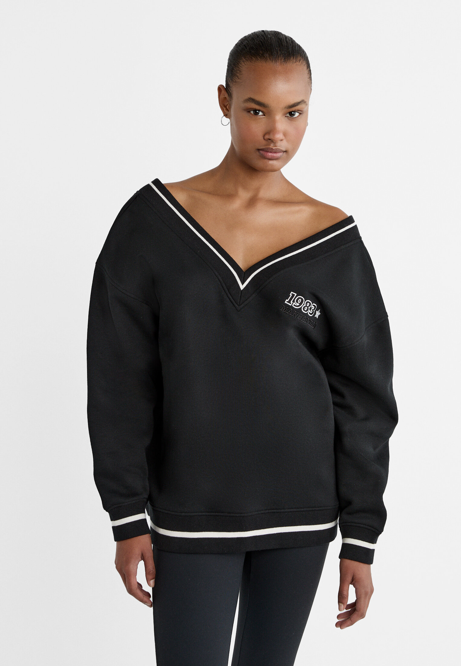 Oversize top sweatshirt women