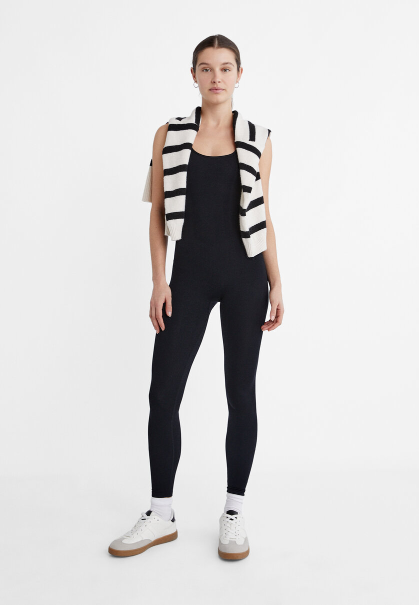 Seamless sporty jumpsuit