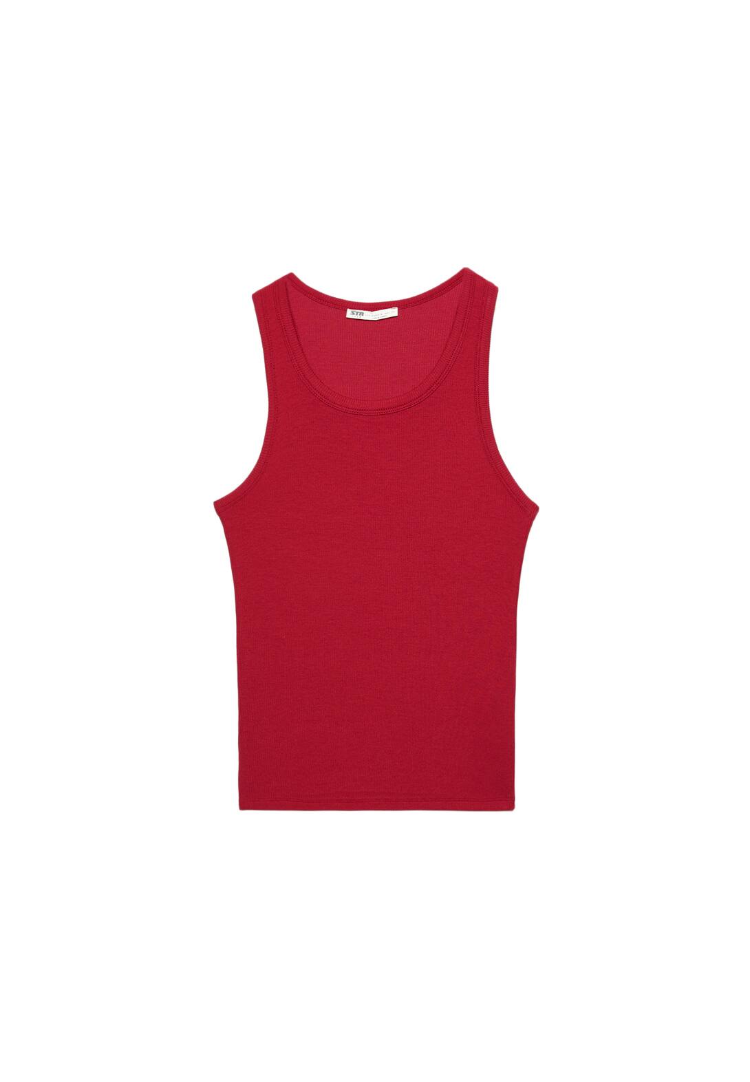 Racerback tank top