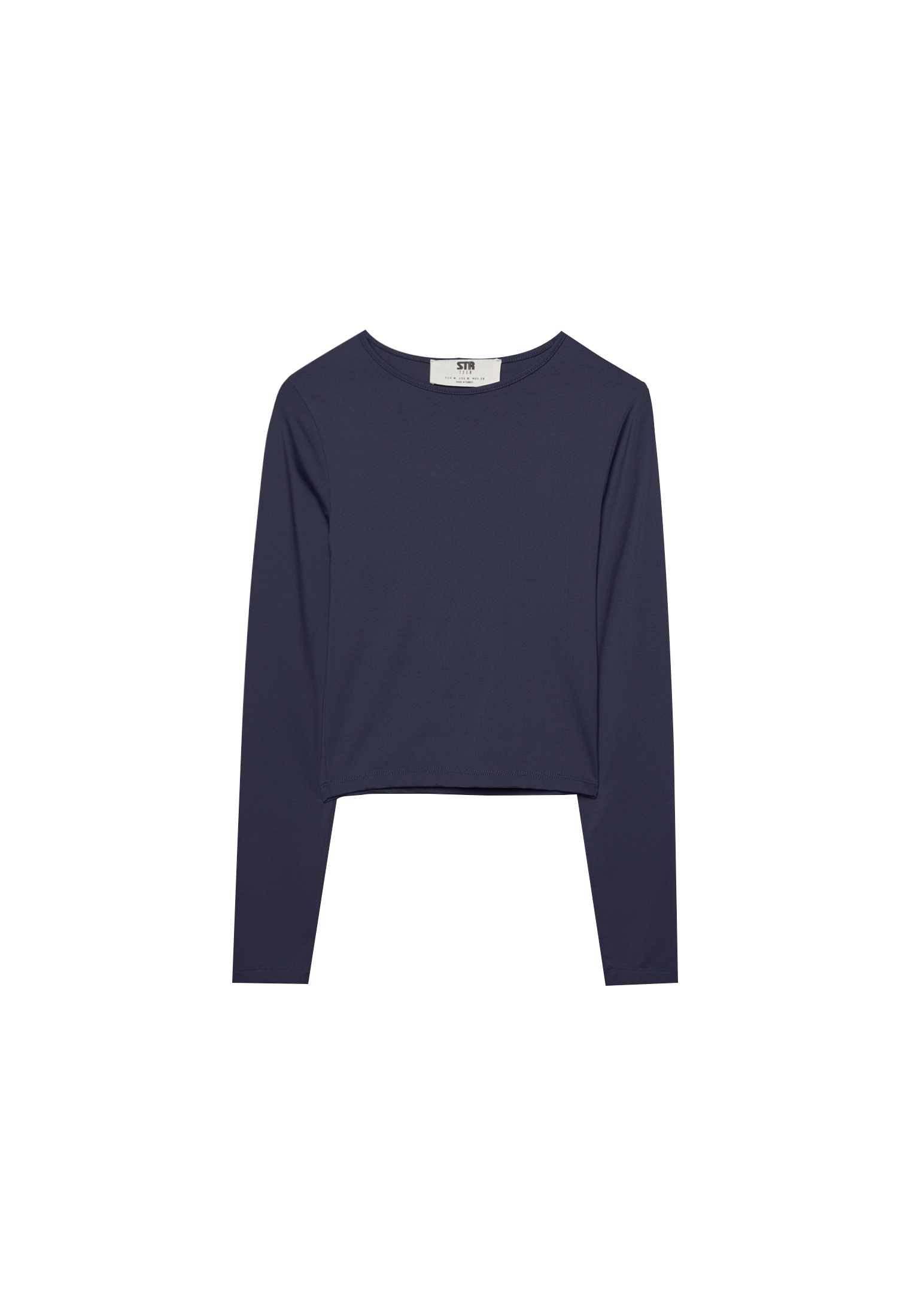 Long sleeve polyamide T shirt Women s fashion Stradivarius United Arab Emirates