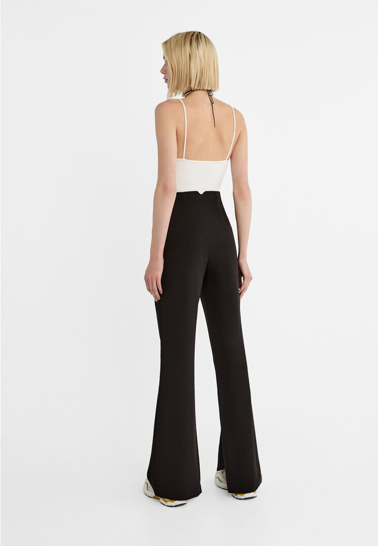 Stradivarius Pantaloni eleganti  Nero 48