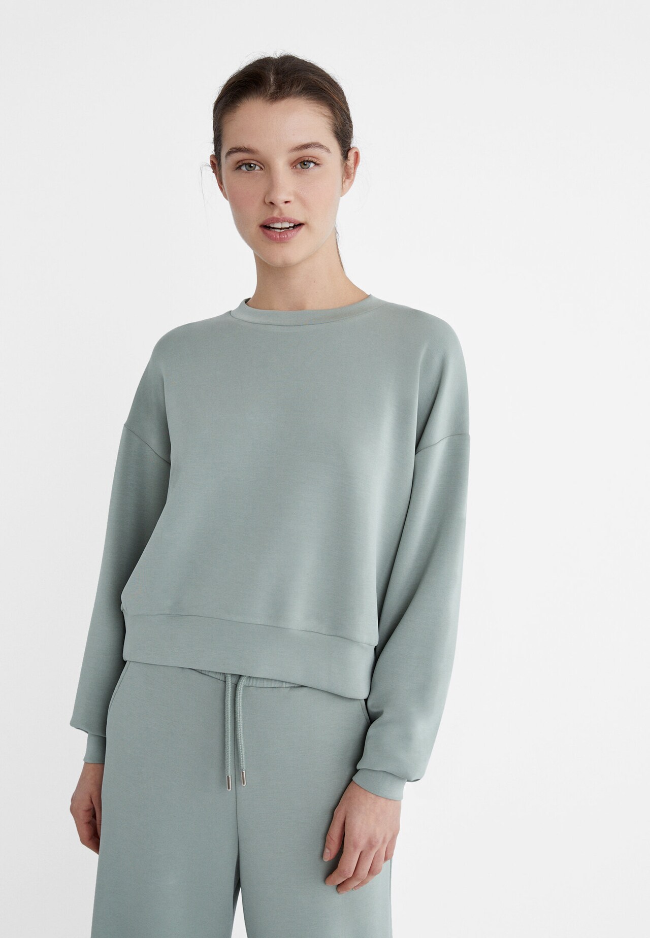 Soft-touch modal sweatshirt - Women's fashion