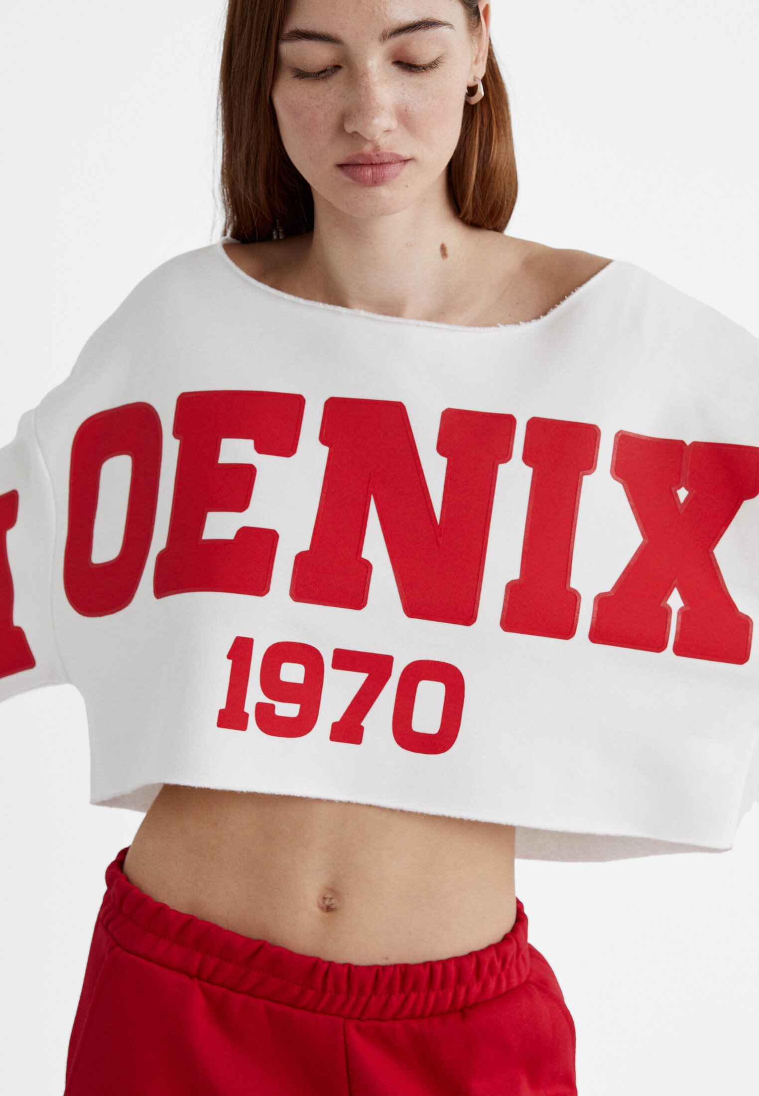 Midriff sweatshirt cheap