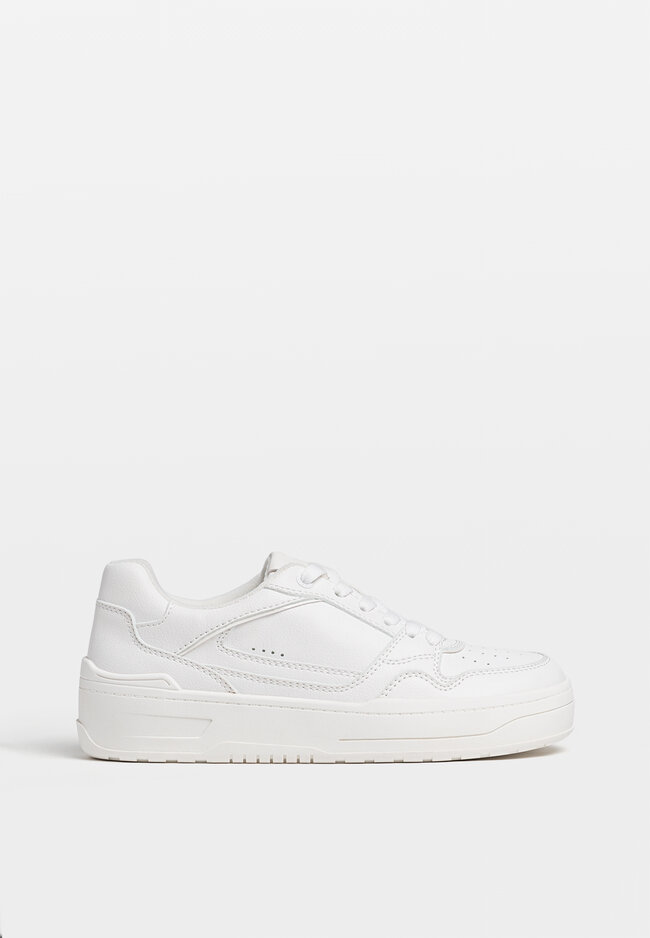 

Stradivarius Damskie buty sportowe BIAŁY 38