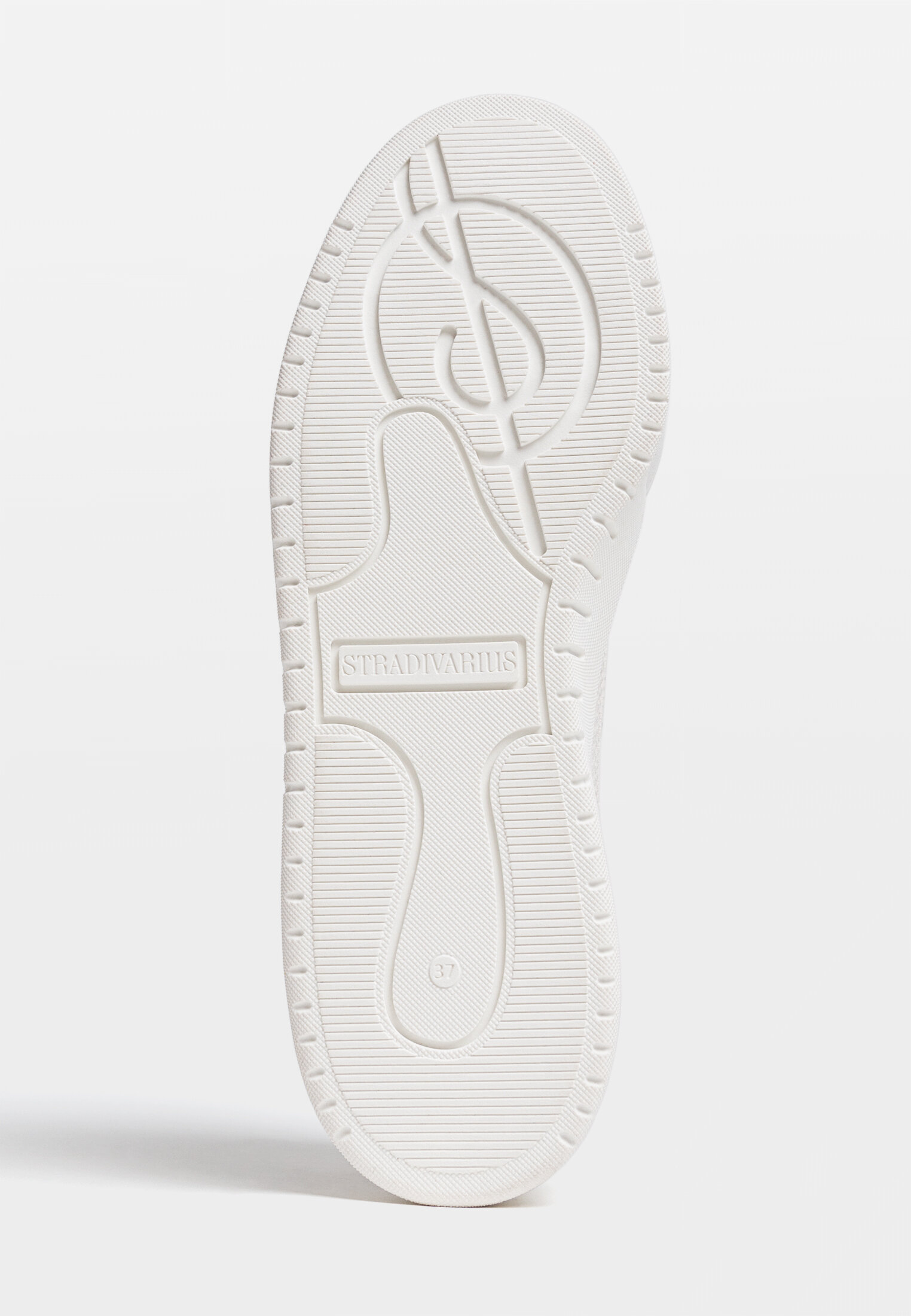Zapatillas blancas plataforma stradivarius outlet