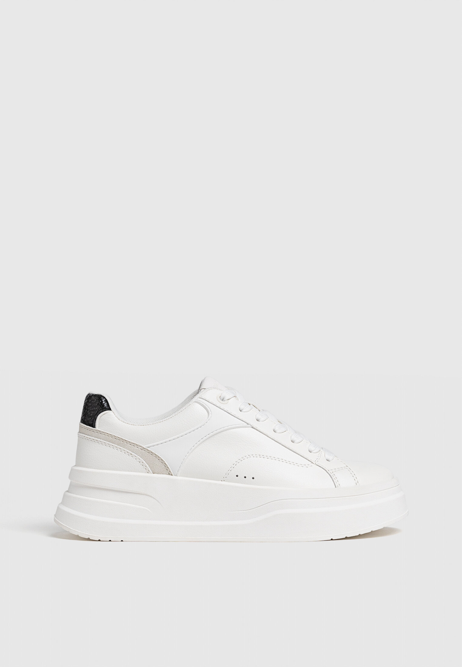 Zapatillas blancas mujer stradivarius clearance