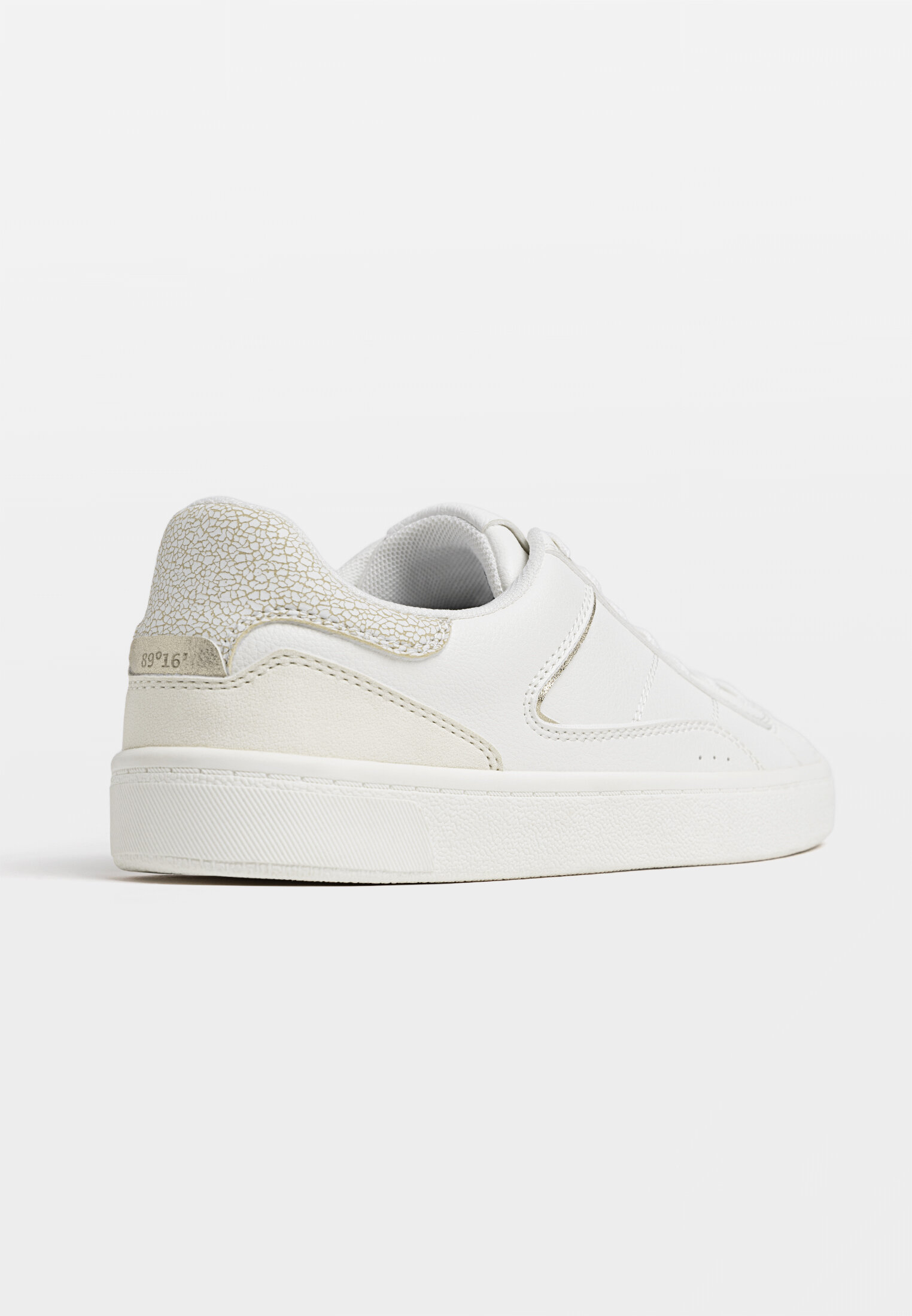 Stradivarius white platform sneakers store