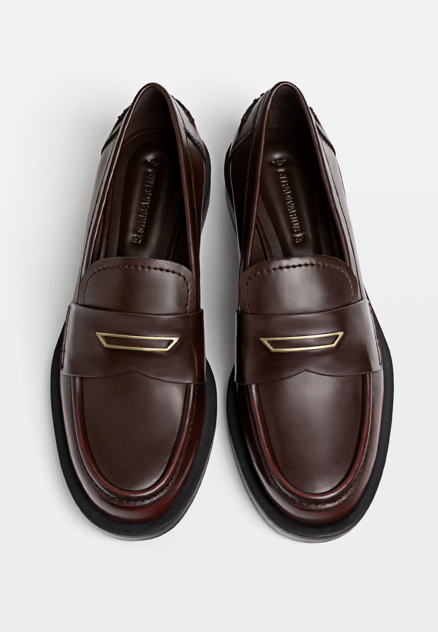 Platform penny loafers hotsell