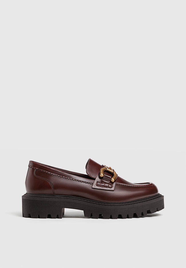 Stradivarius loafers top