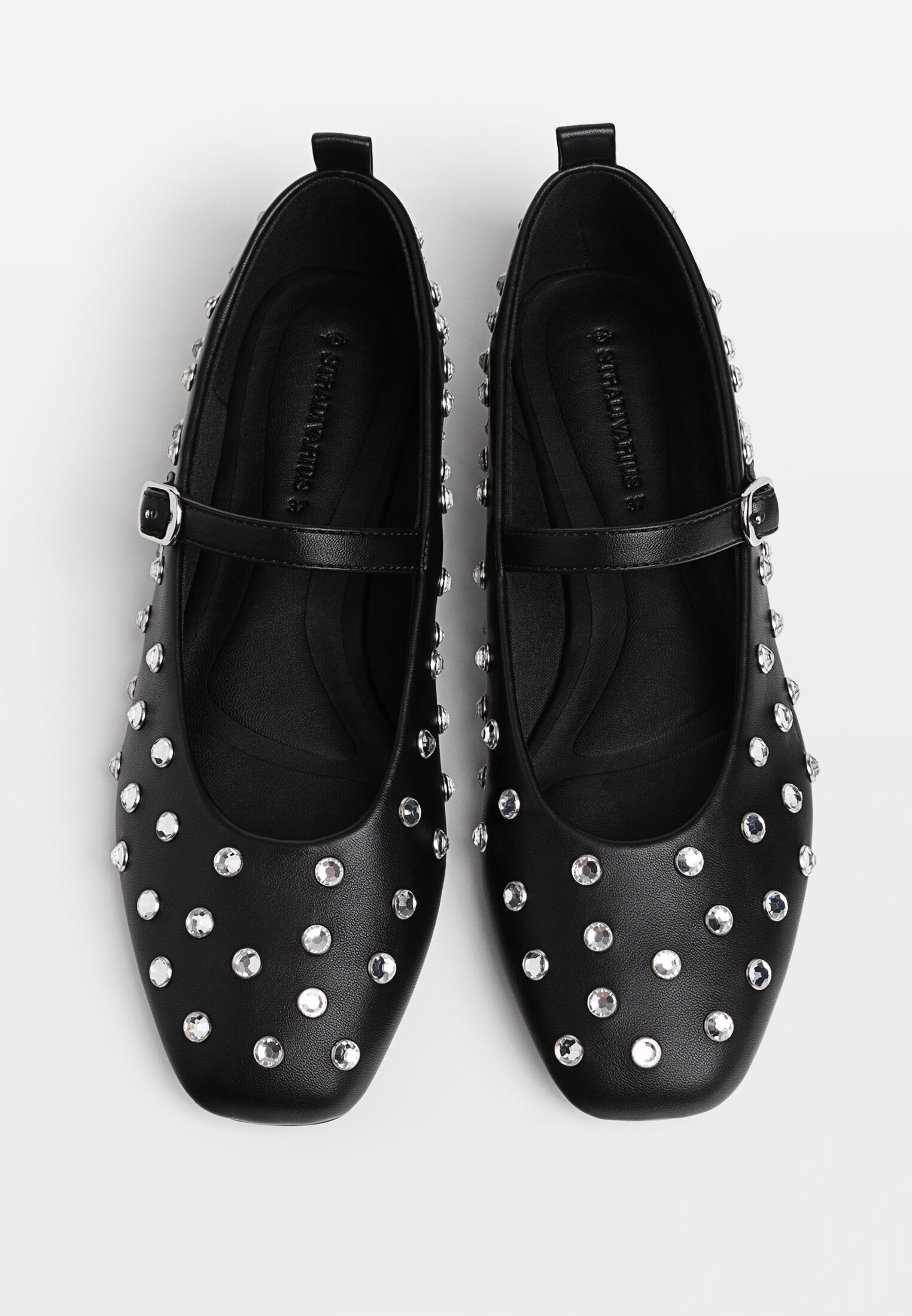 Flat discount shoes stradivarius