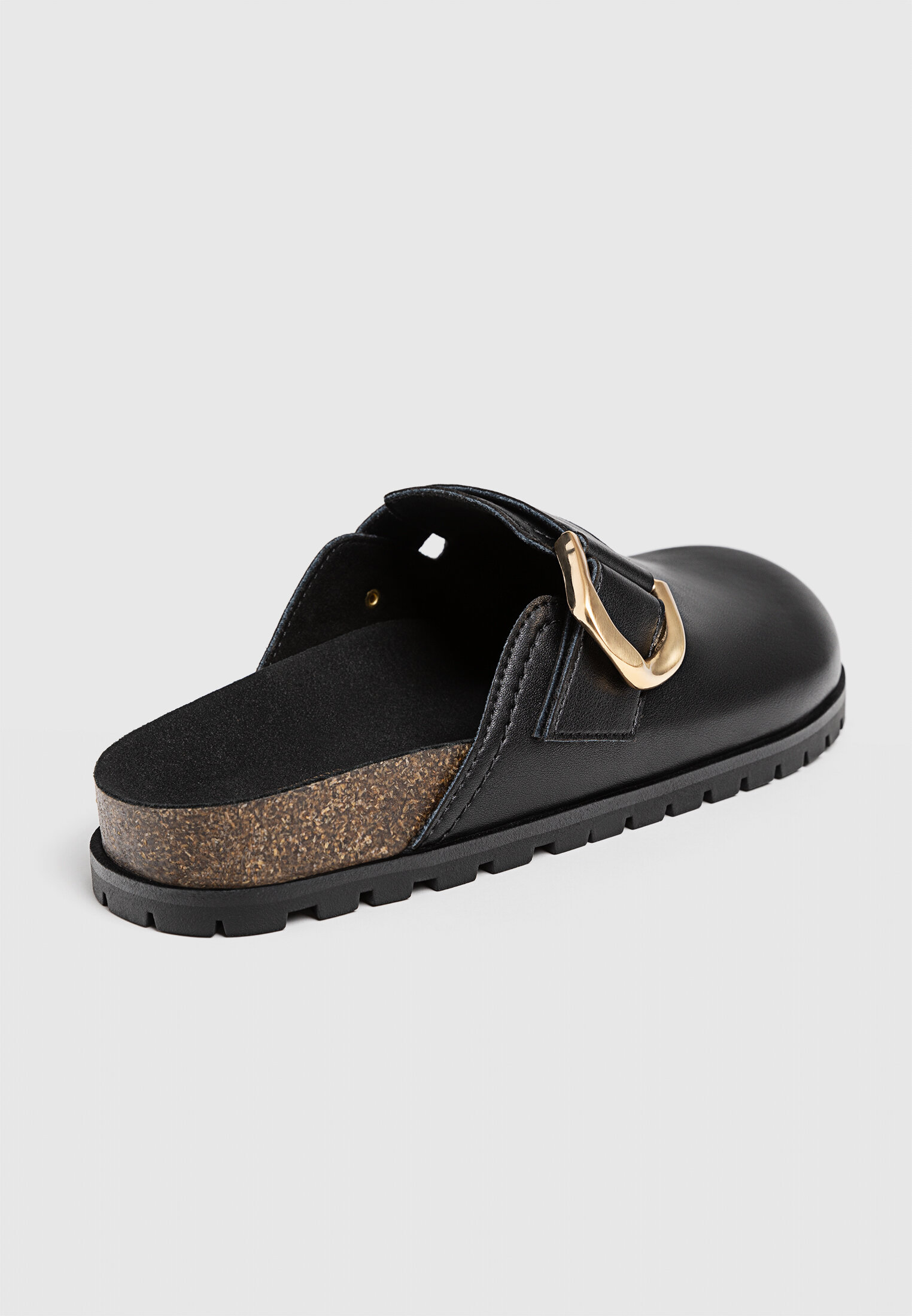 Womens store leather clogs