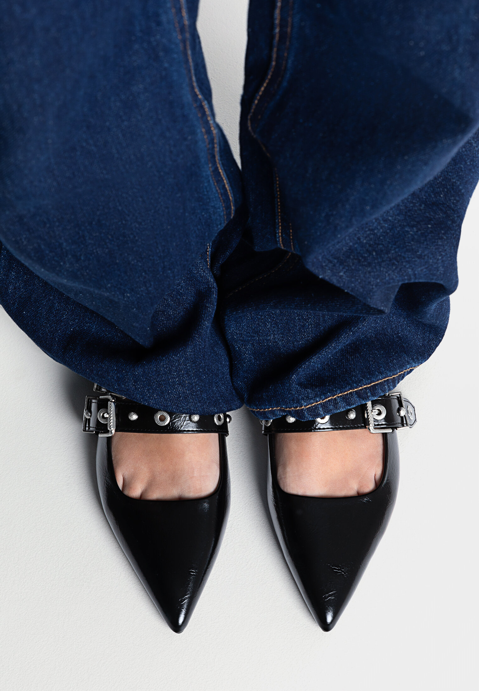 Stradivarius sapatos rasos new arrivals