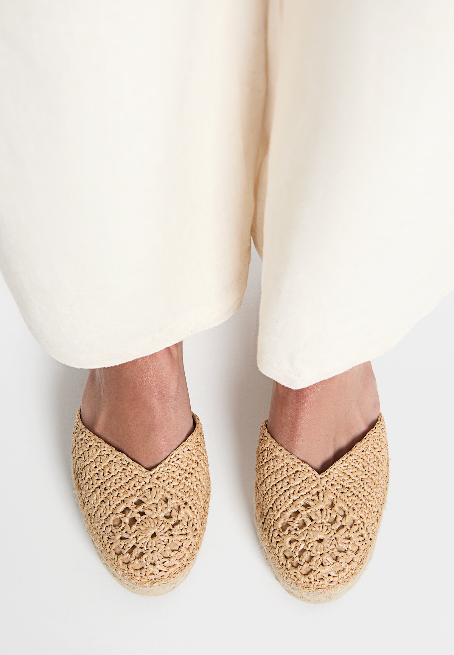 Crochet espadrilles Women s fashion Stradivarius Israel