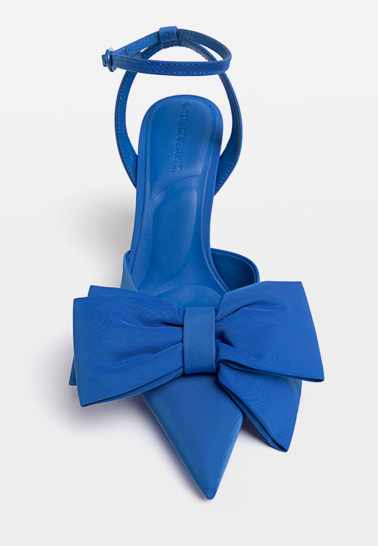 Blue 2025 bow shoes