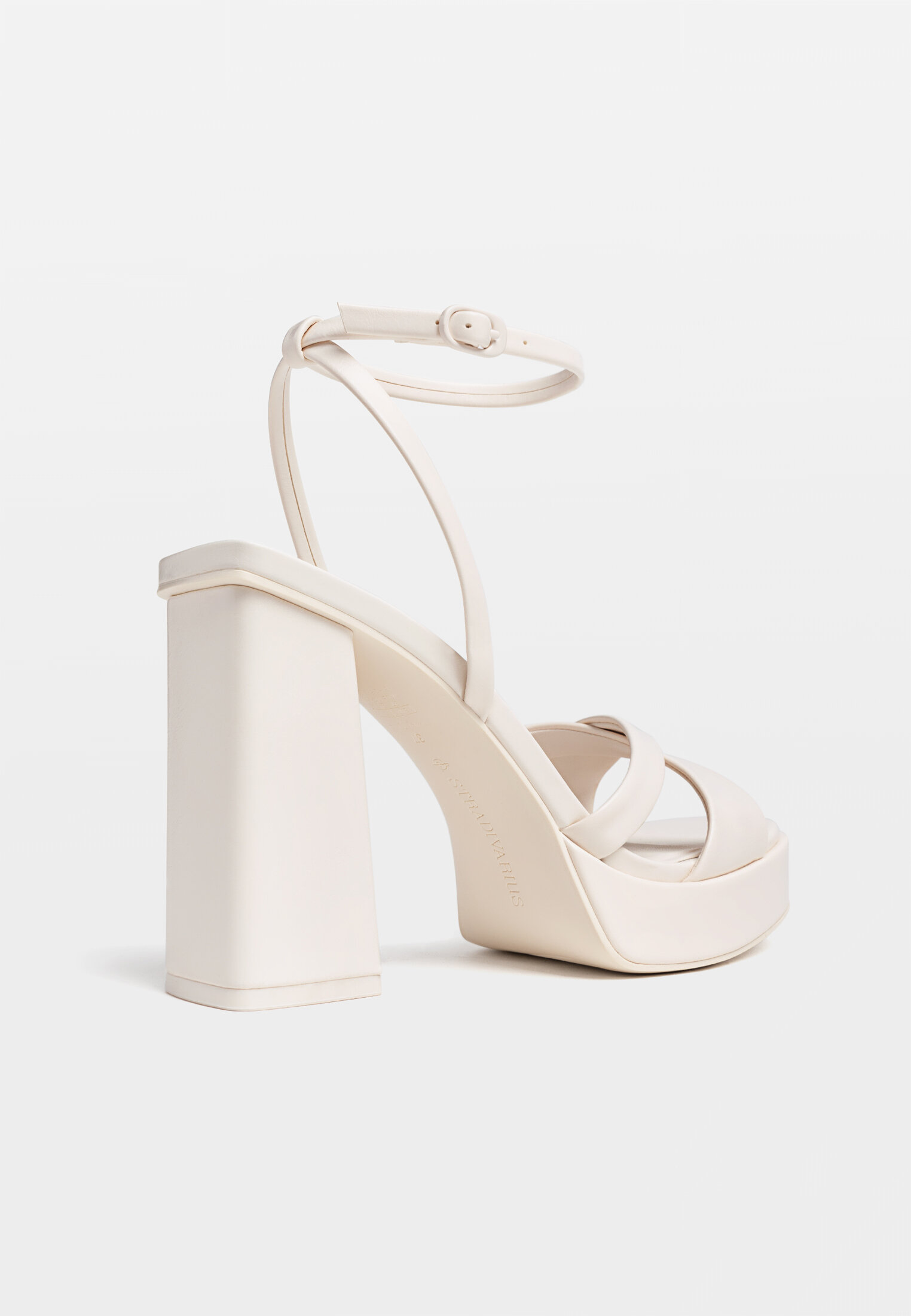Stradivarius top platform sandals