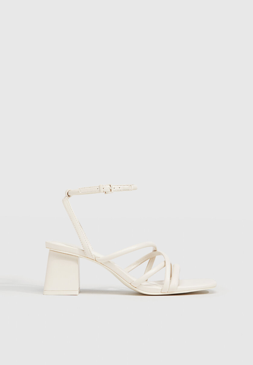 Sandalias plataforma esparto new arrivals stradivarius