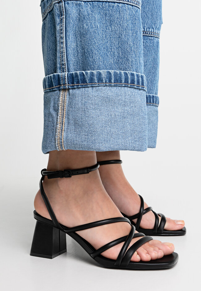 Teal strappy 2025 sandals