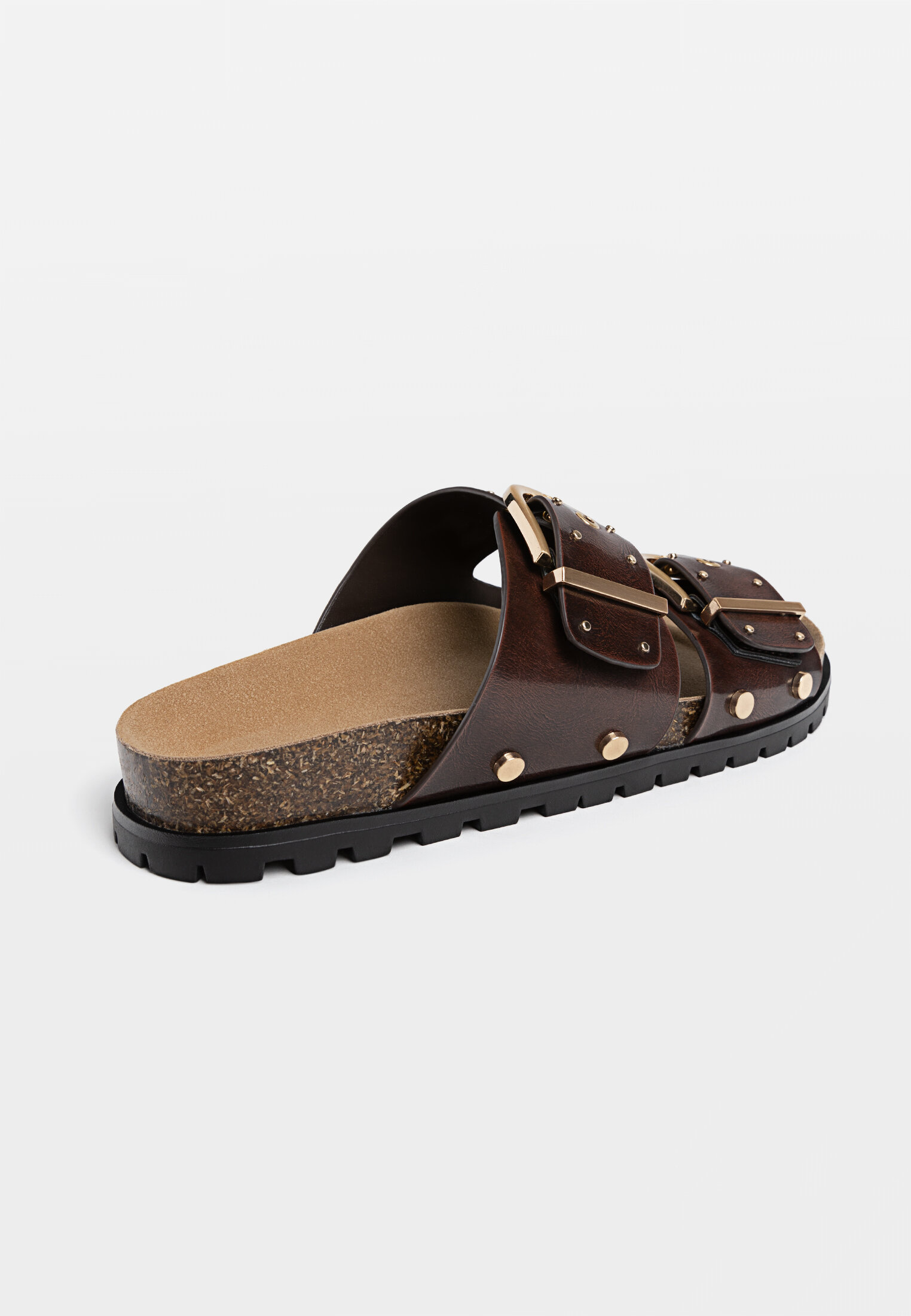 Sandals with hot sale buckles womens