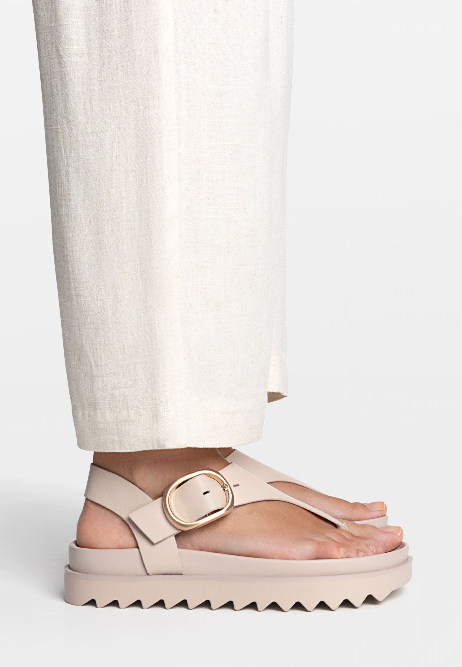 Stradivarius sandalen beige clearance