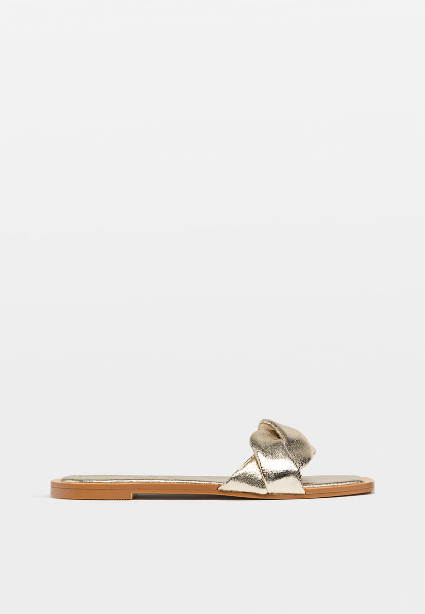 Sandalias planas mujer stradivarius online