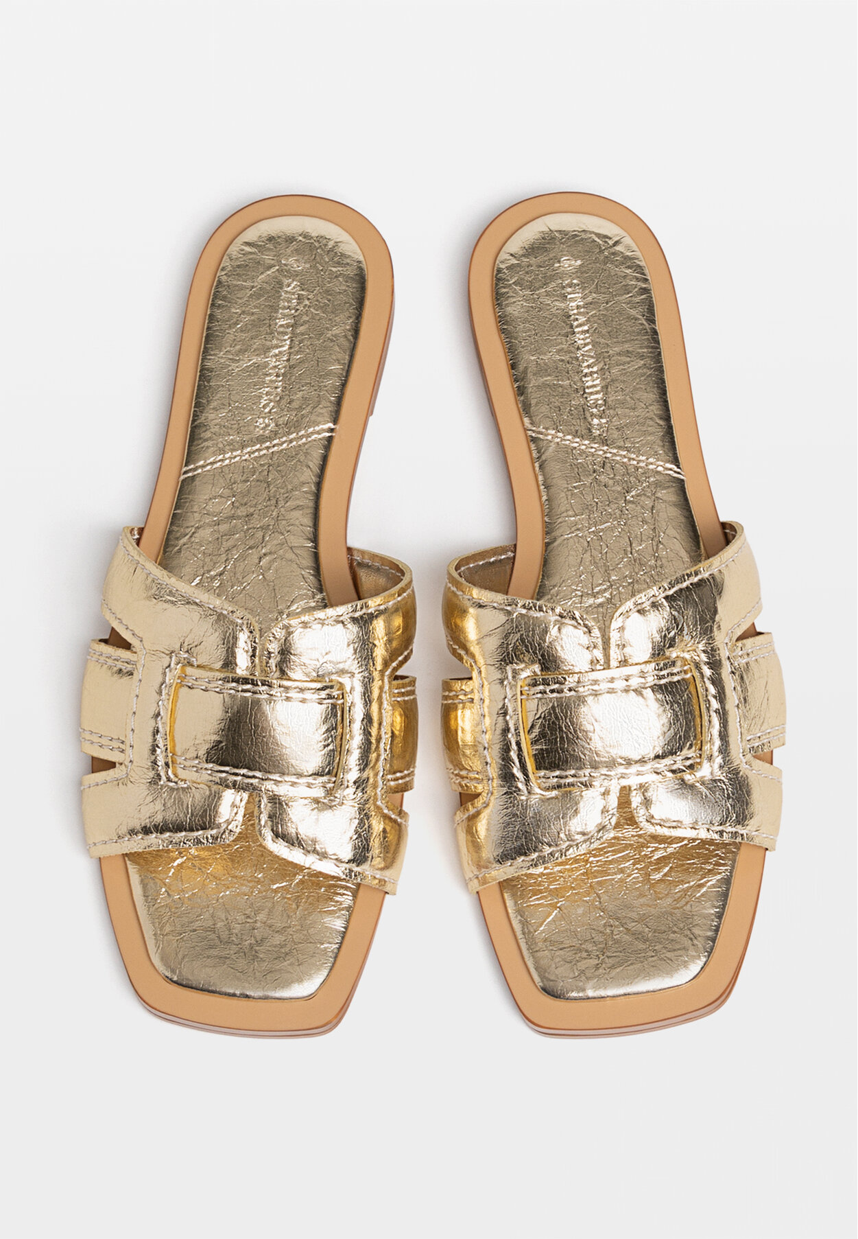 Sandalias plataforma plateadas clearance stradivarius