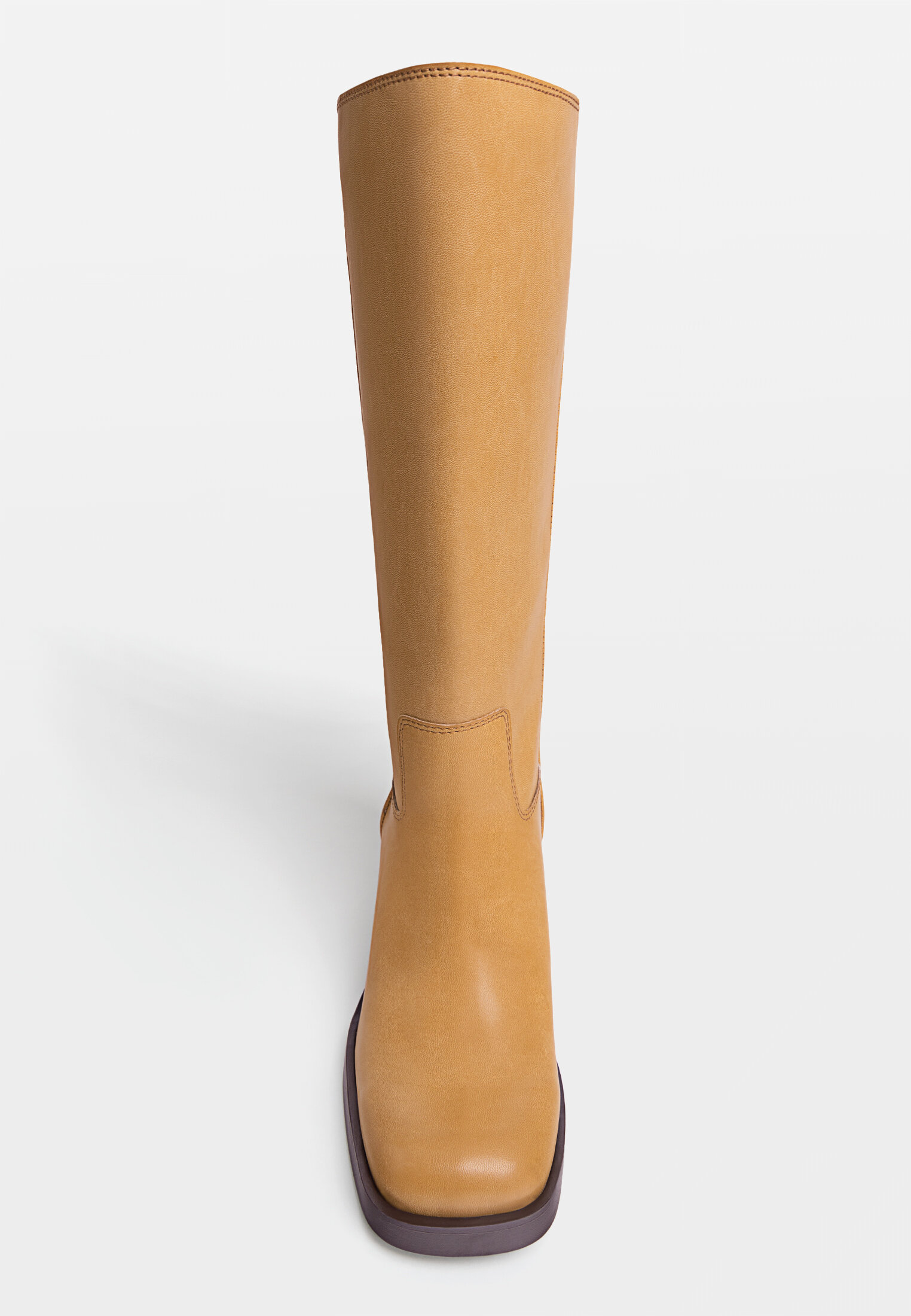Stivali al ginocchio con tacco stile cowboy Moda da donna