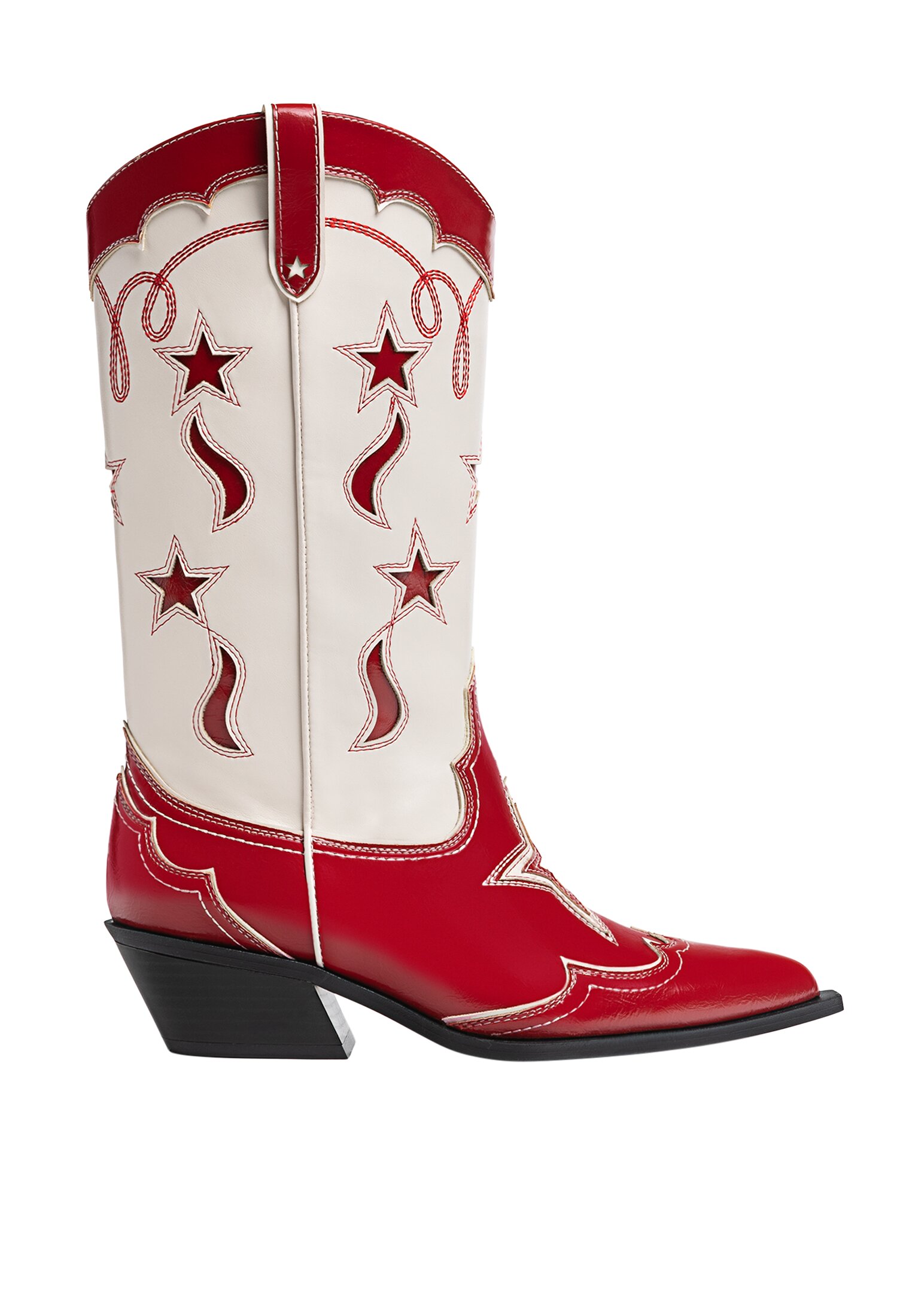 Stradivarius shop cowboy boots