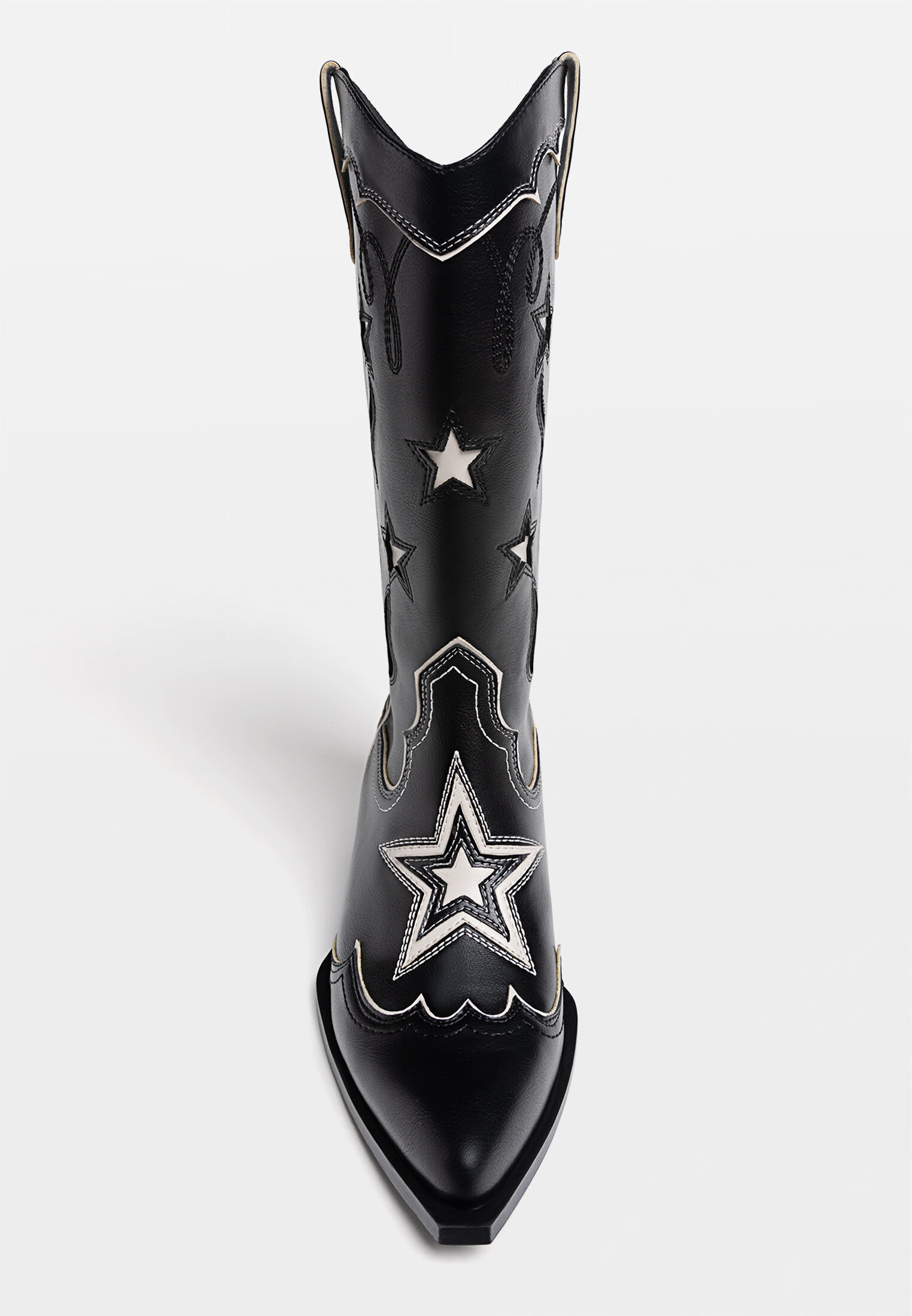 Cowboy boots with details Women s fashion Stradivarius Worldwide