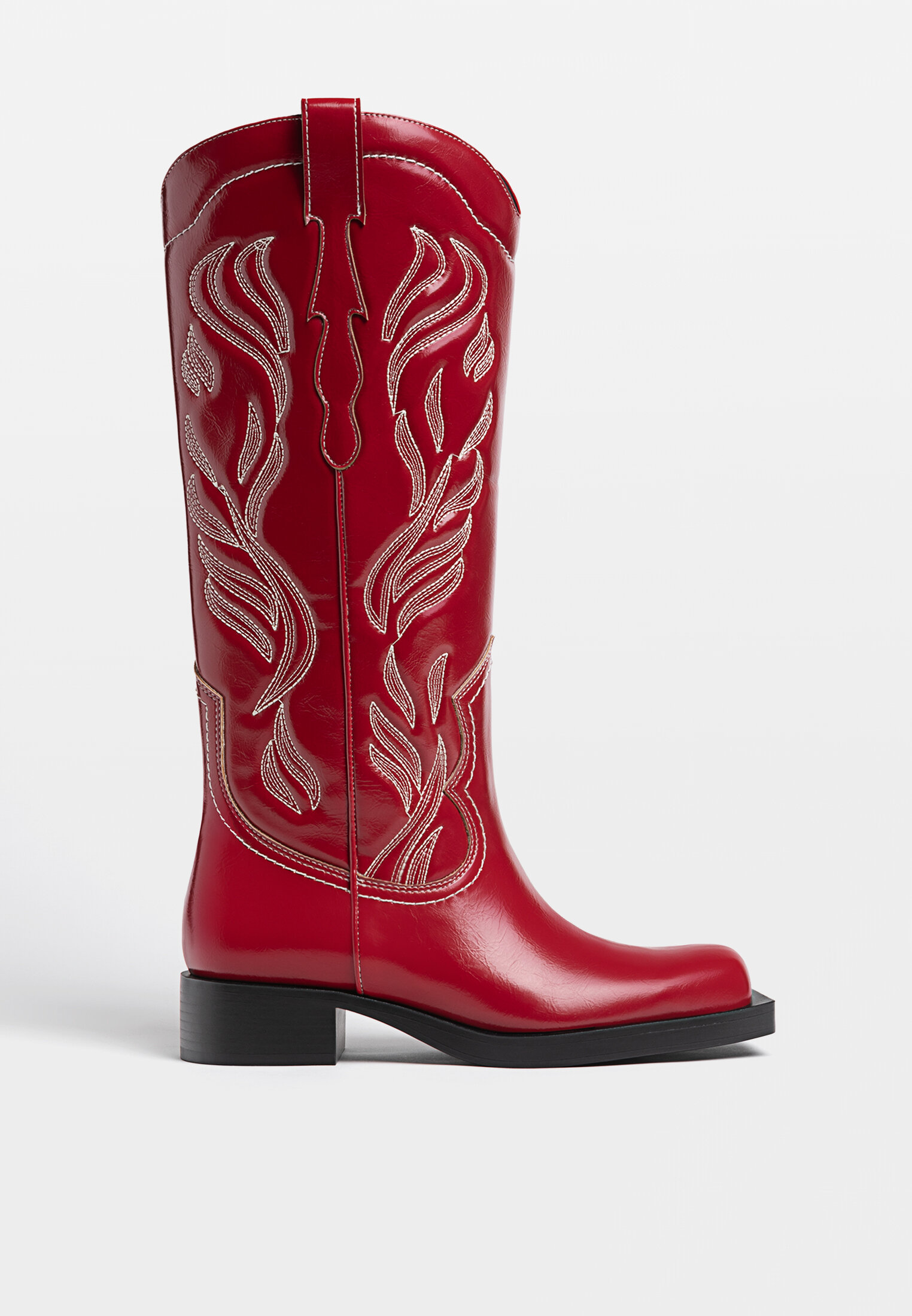 Red cowboy best sale boots for women