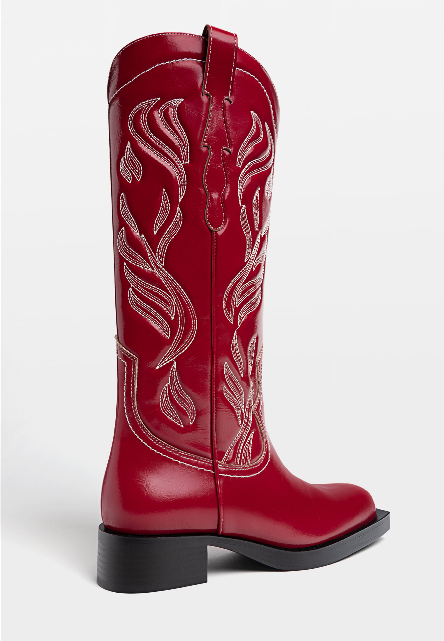 Botas planas cowboy Stradivarius Mexico