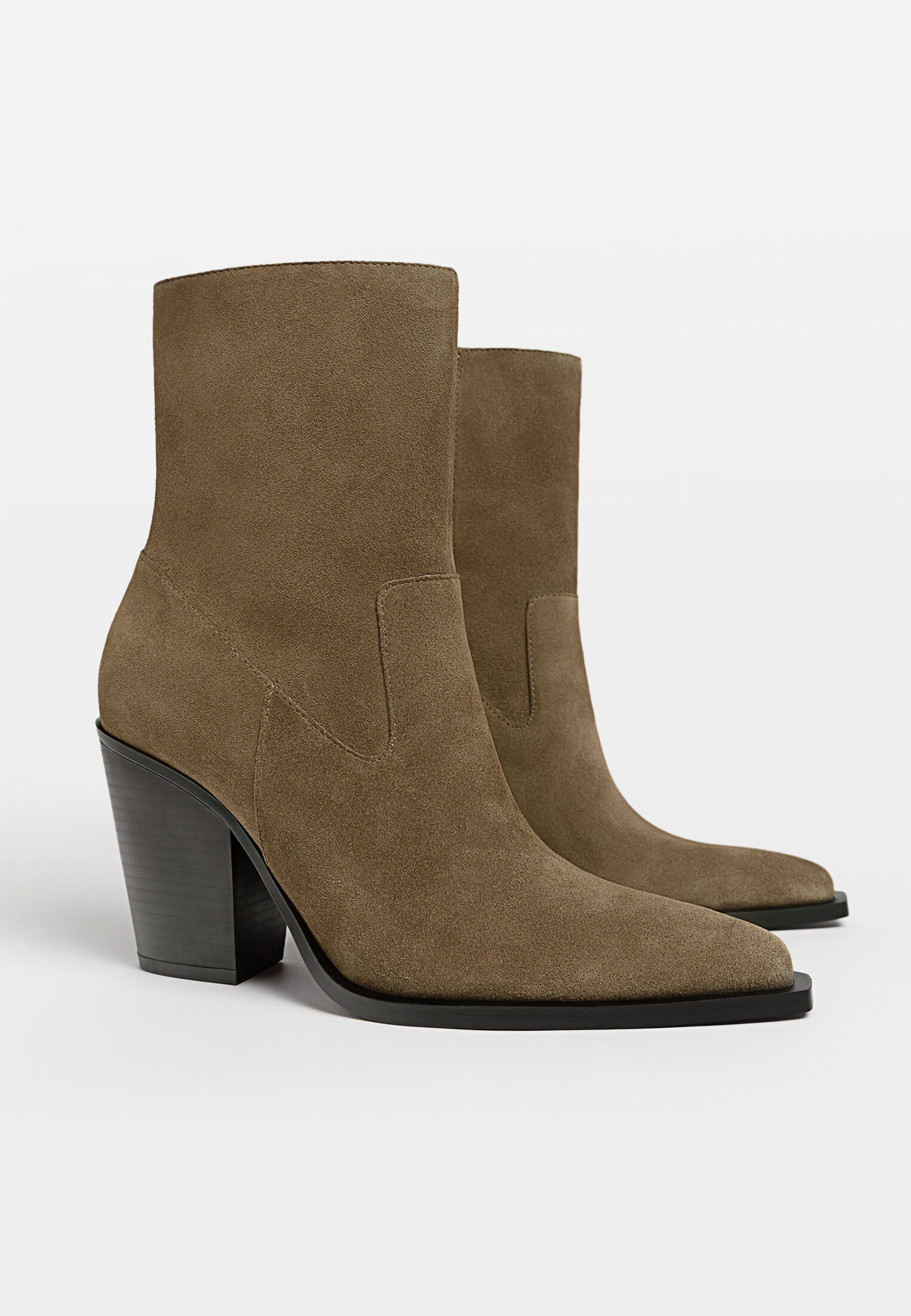 Botines piel stradivarius 2025